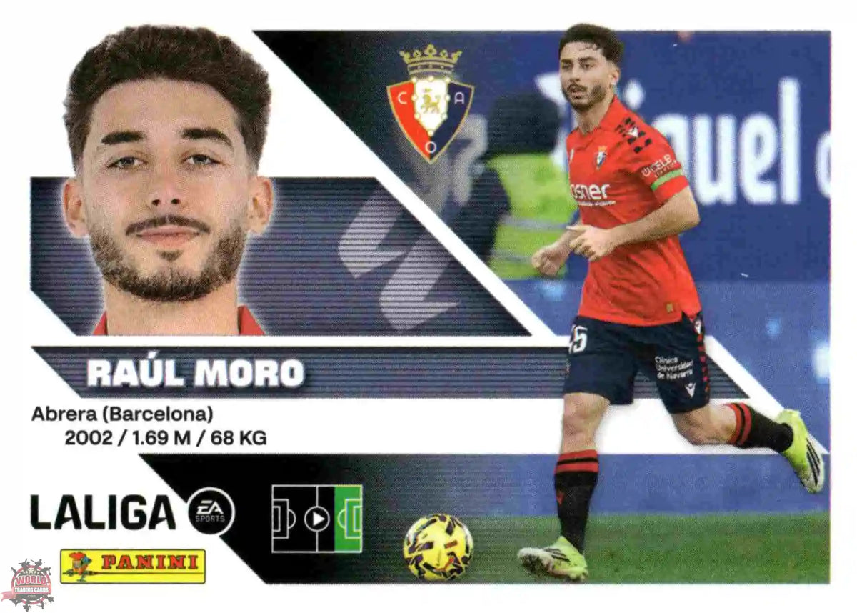Panini | Liga Este | 2026-2027 | C.A. Osasuna | Basico | #17 | Raúl Moro