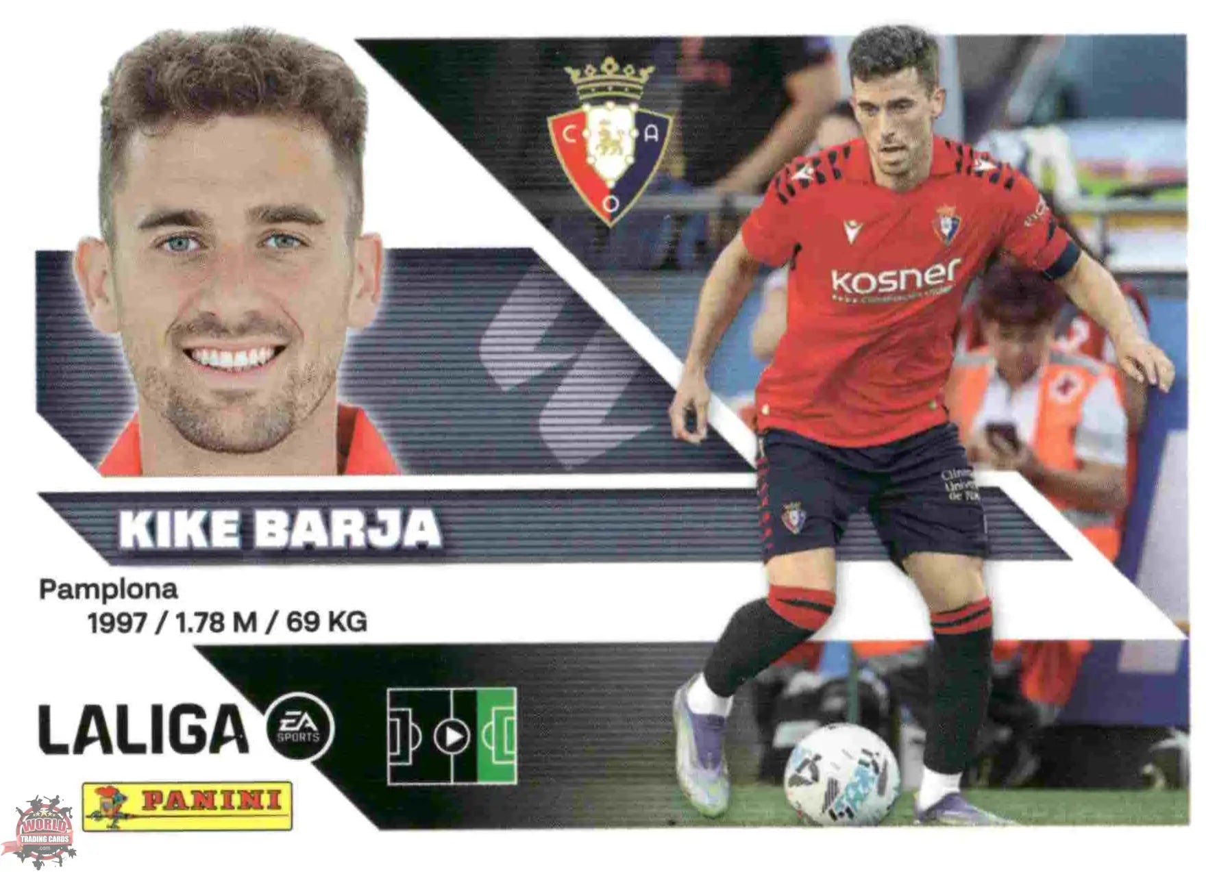 Panini | Liga Este | 2026-2027 | C.A. Osasuna | Basico | #19 | Kike Barja