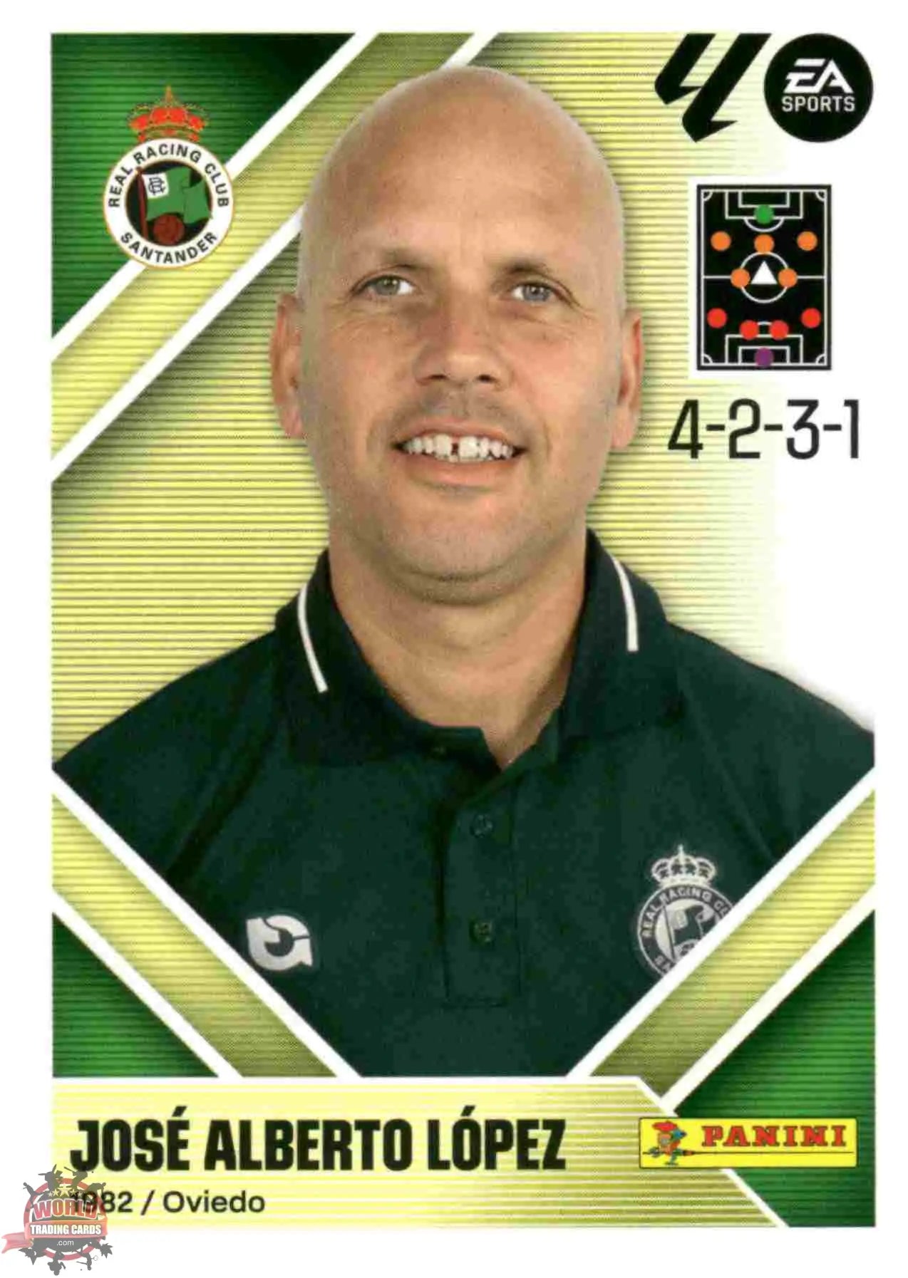 Panini | Liga Este | 2026-2027 | Racing de Santander | Basico | #02 | José Alberto López