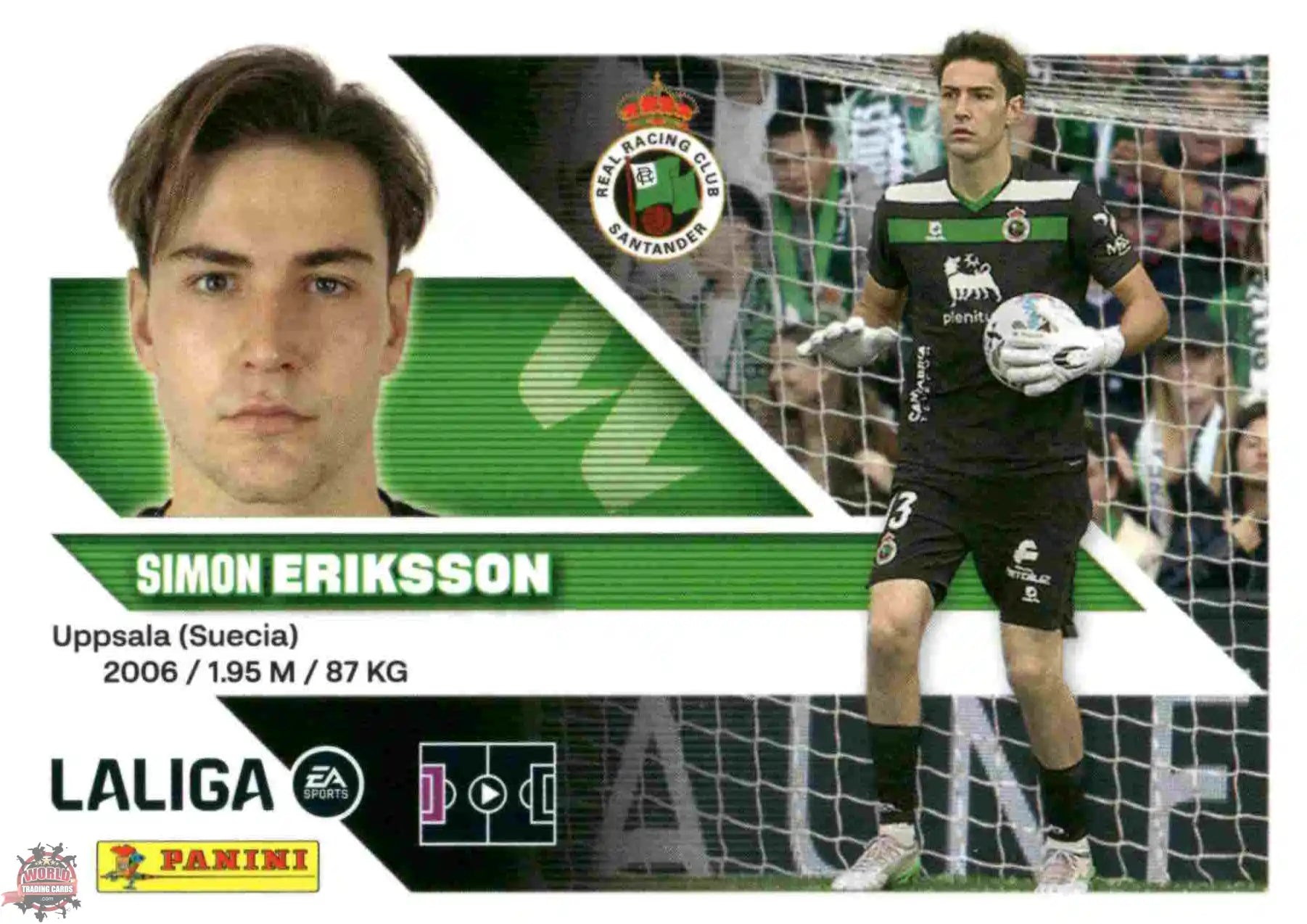 Panini | Liga Este | 2026-2027 | Racing de Santander | Basico | #04 | Eriksson