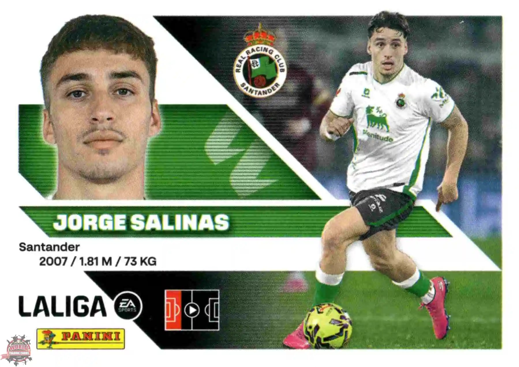 Panini | Liga Este | 2026-2027 | Racing de Santander | Basico | #10 | Jorge Salinas