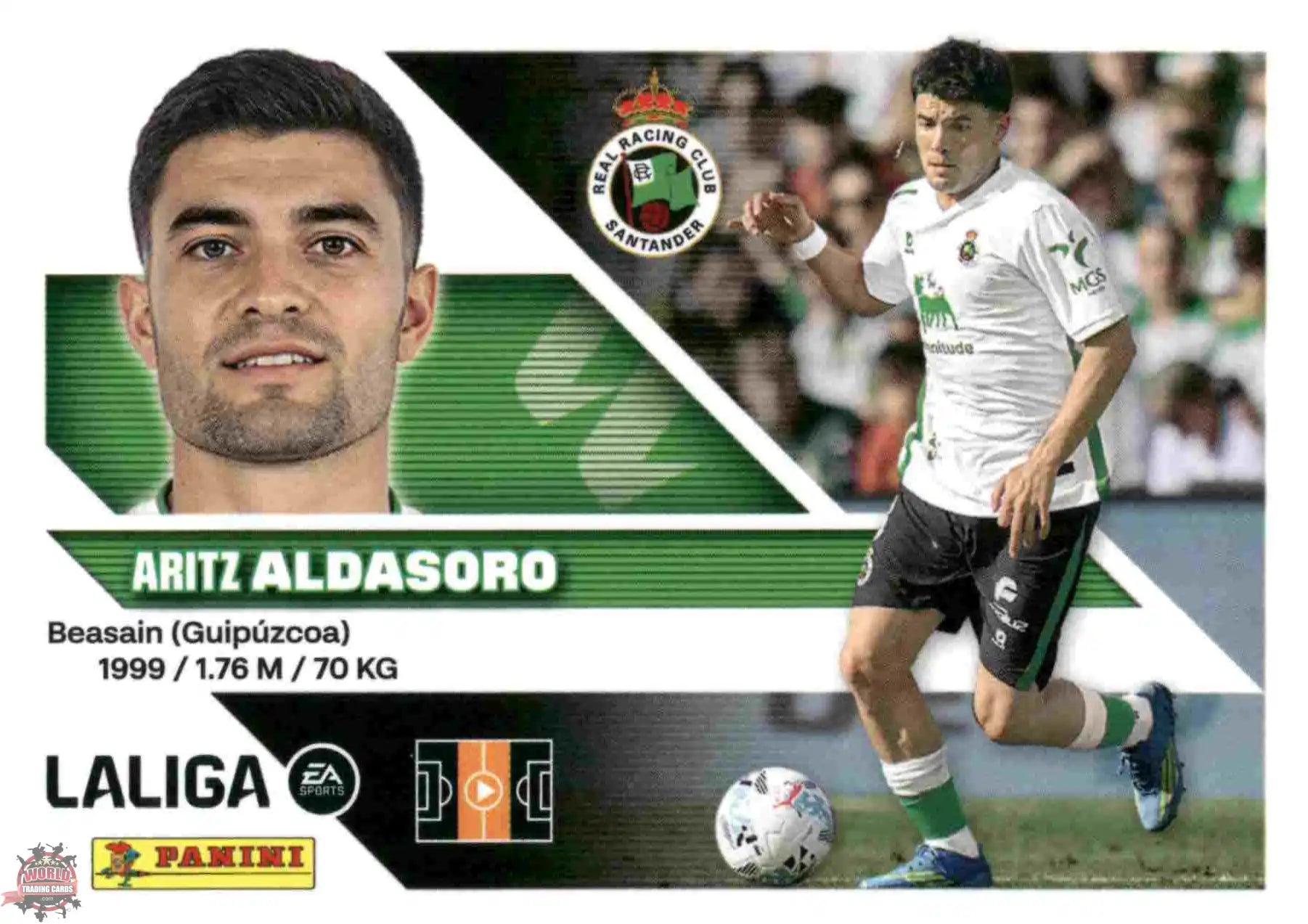 Panini | Liga Este | 2026-2027 | Racing de Santander | Basico | #14 | Aldasoro