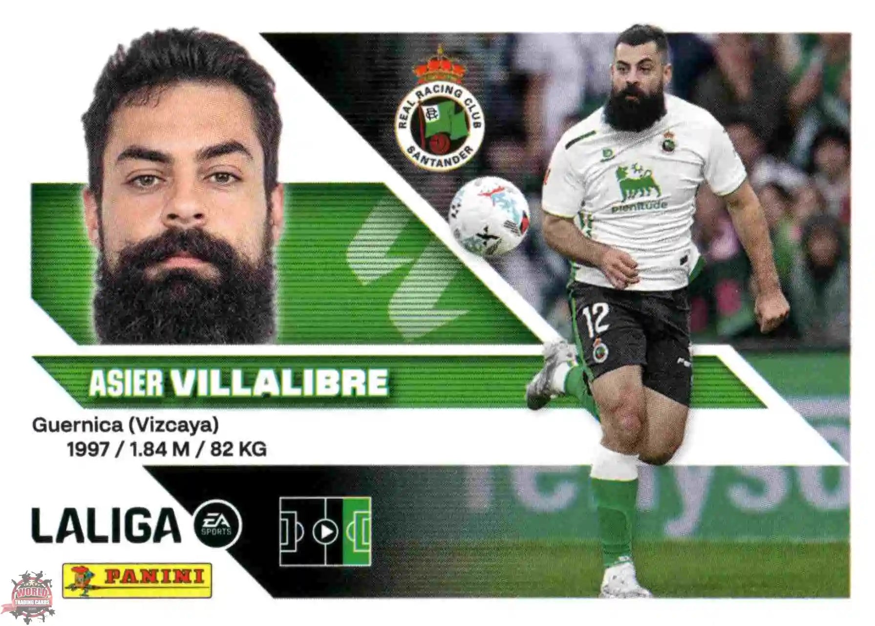 Panini | Liga Este | 2026-2027 | Racing de Santander | Basico | #20 | Villalibre