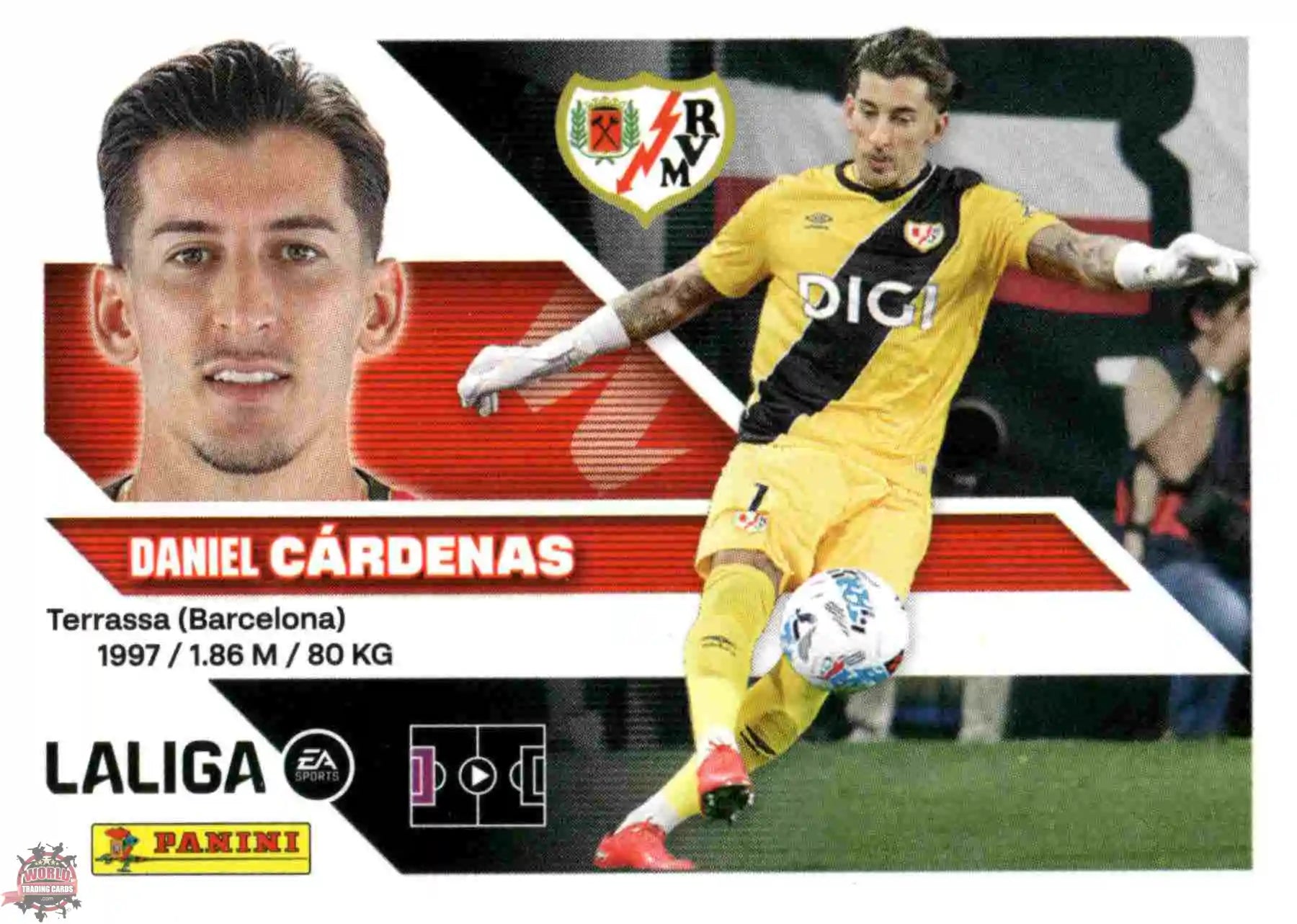 Panini | Liga Este | 2026-2027 | Rayo Vallecano | Basico | #04 | Cárdenas