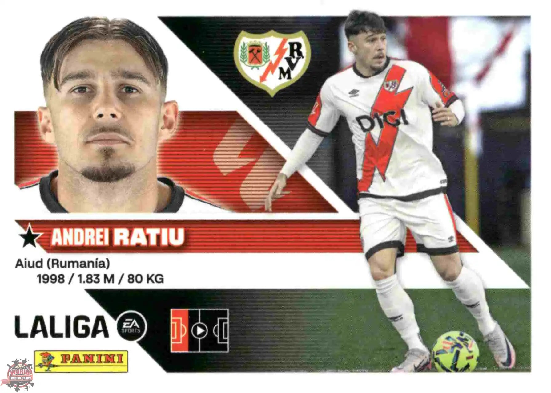 Panini | Liga Este | 2026-2027 | Rayo Vallecano | Basico | #05 | Ratiu