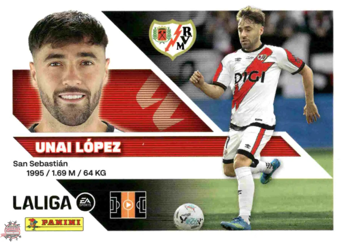 Panini | Liga Este | 2026-2027 | Rayo Vallecano | Basico | #14 | Unai López