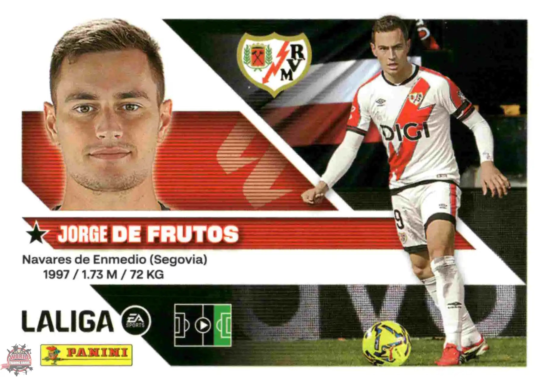 Panini | Liga Este | 2026-2027 | Rayo Vallecano | Basico | #16 | De Frutos
