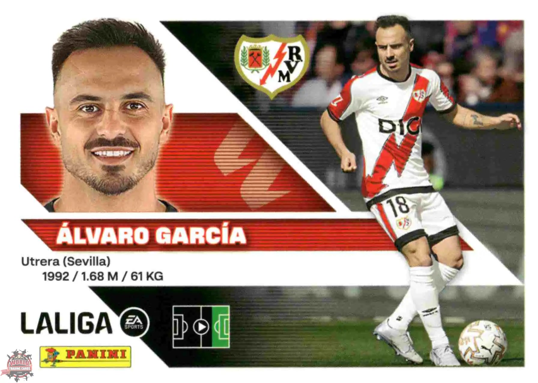 Panini | Liga Este | 2026-2027 | Rayo Vallecano | Basico | #18 | Álvaro García