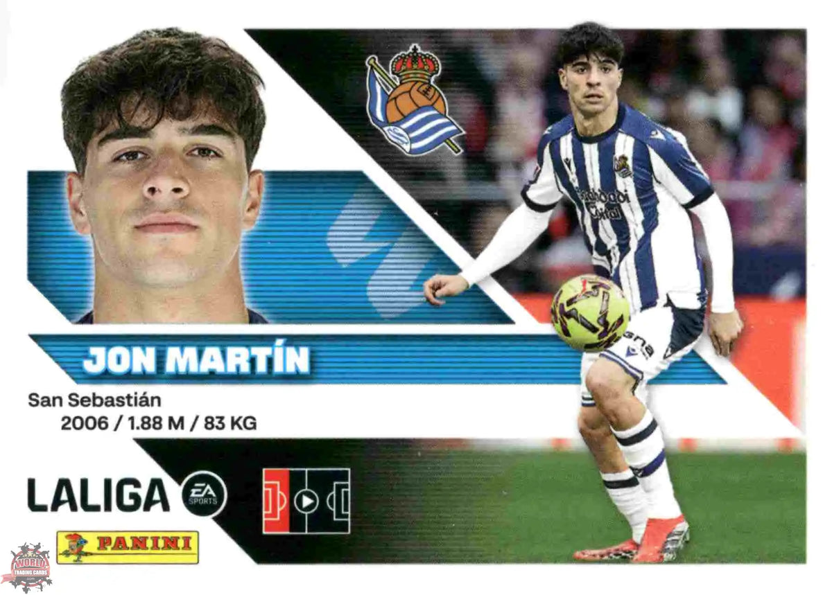Panini | Liga Este | 2026-2027 | Real Sociedad | Basico | #07 | Jon Martín