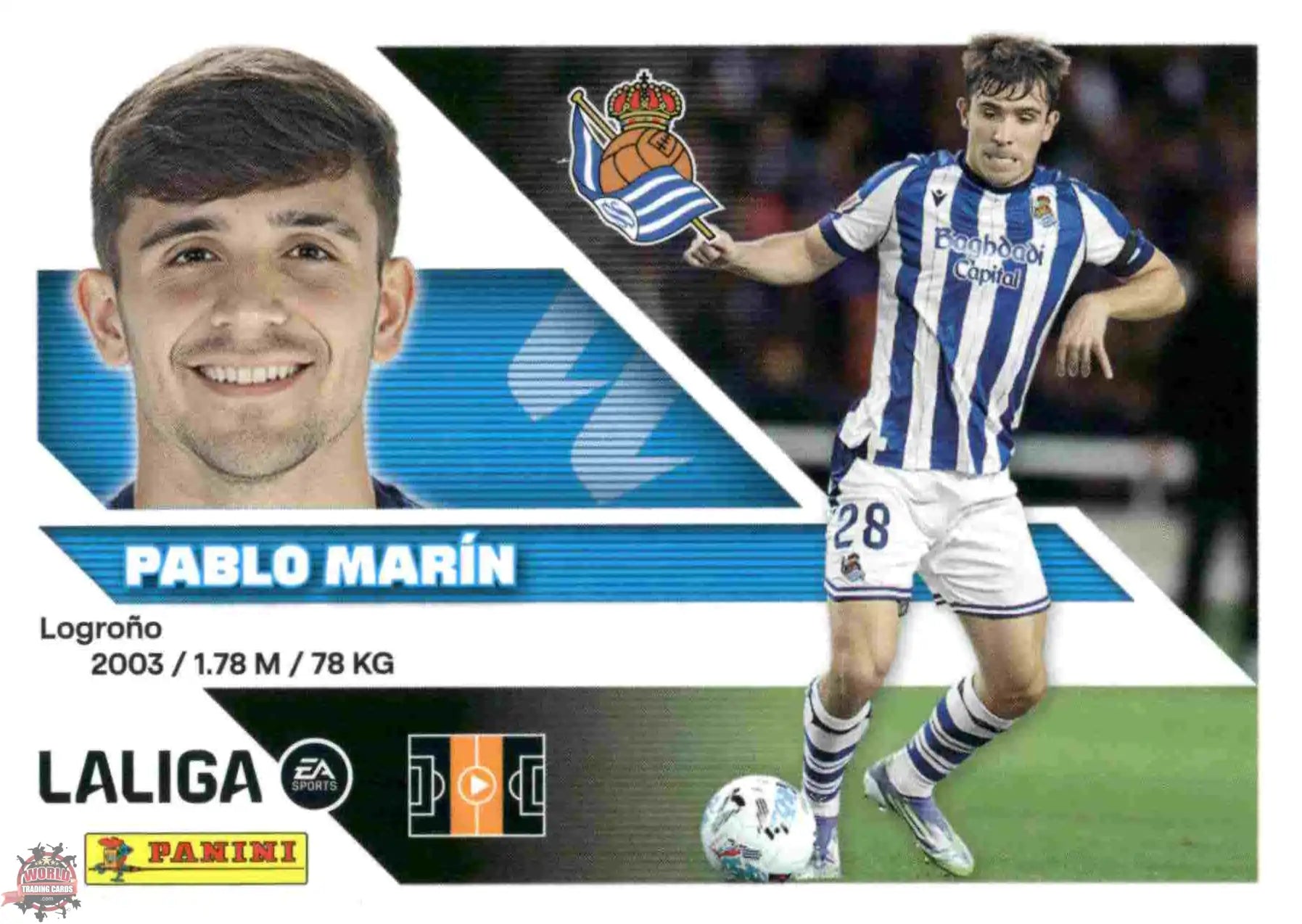 Panini | Liga Este | 2026-2027 | Real Sociedad | Basico | #11 | Pablo Marín