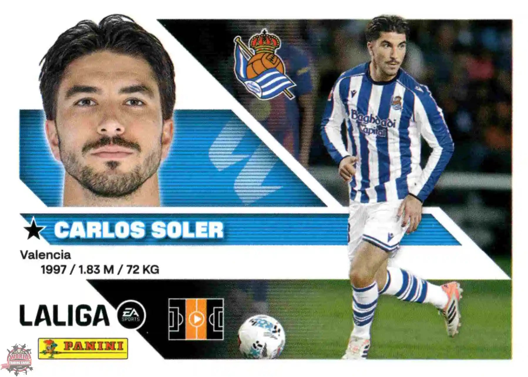 Panini | Liga Este | 2026-2027 | Real Sociedad | Basico | #14 | Carlos Soler