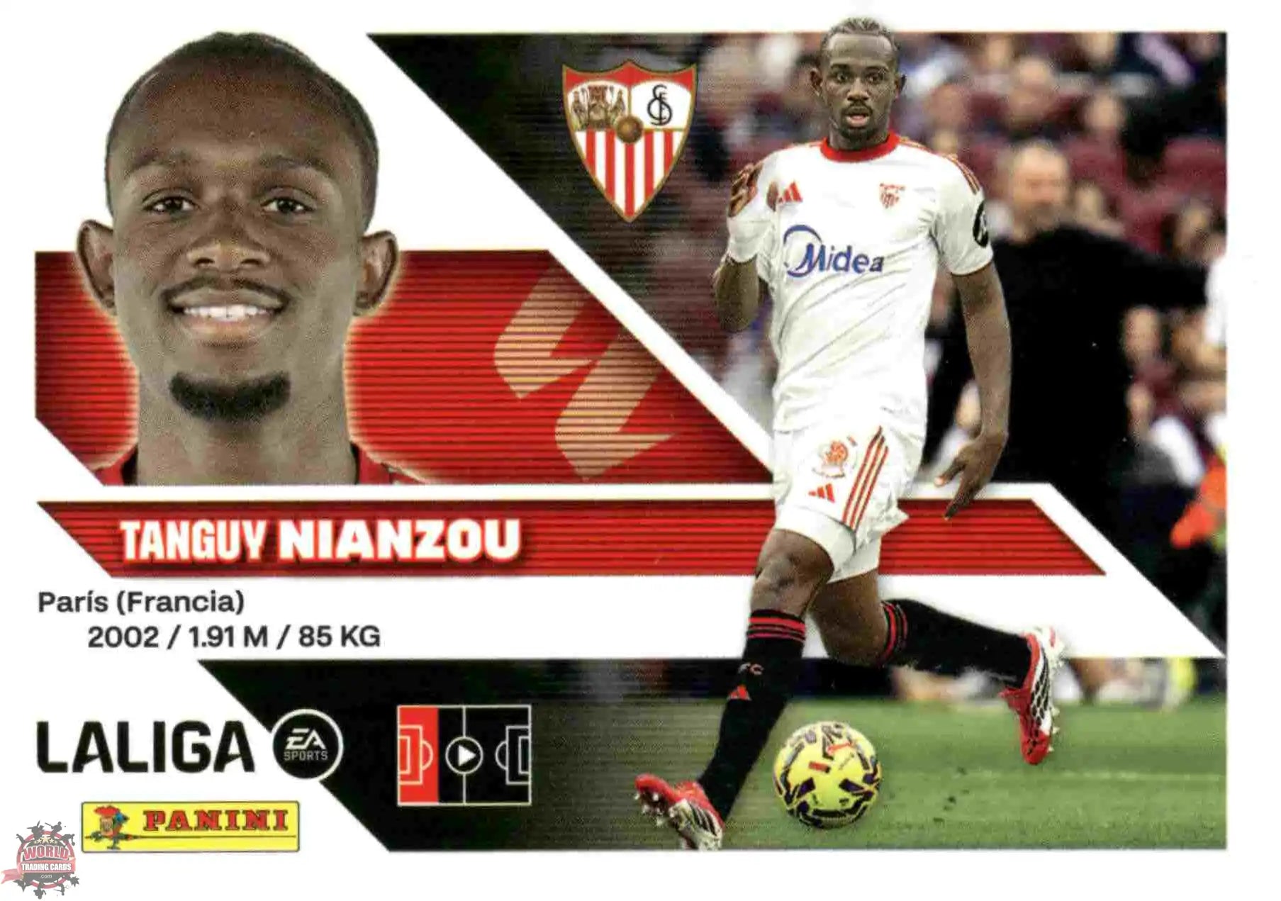 Panini | Liga Este | 2026-2027 | Sevilla FC | Basico | #08 | Nianzou