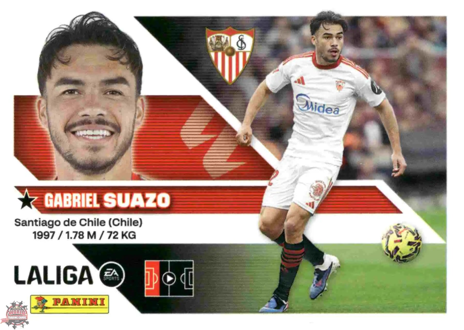 Panini | Liga Este | 2026-2027 | Sevilla FC | Basico | #10 | Suazo