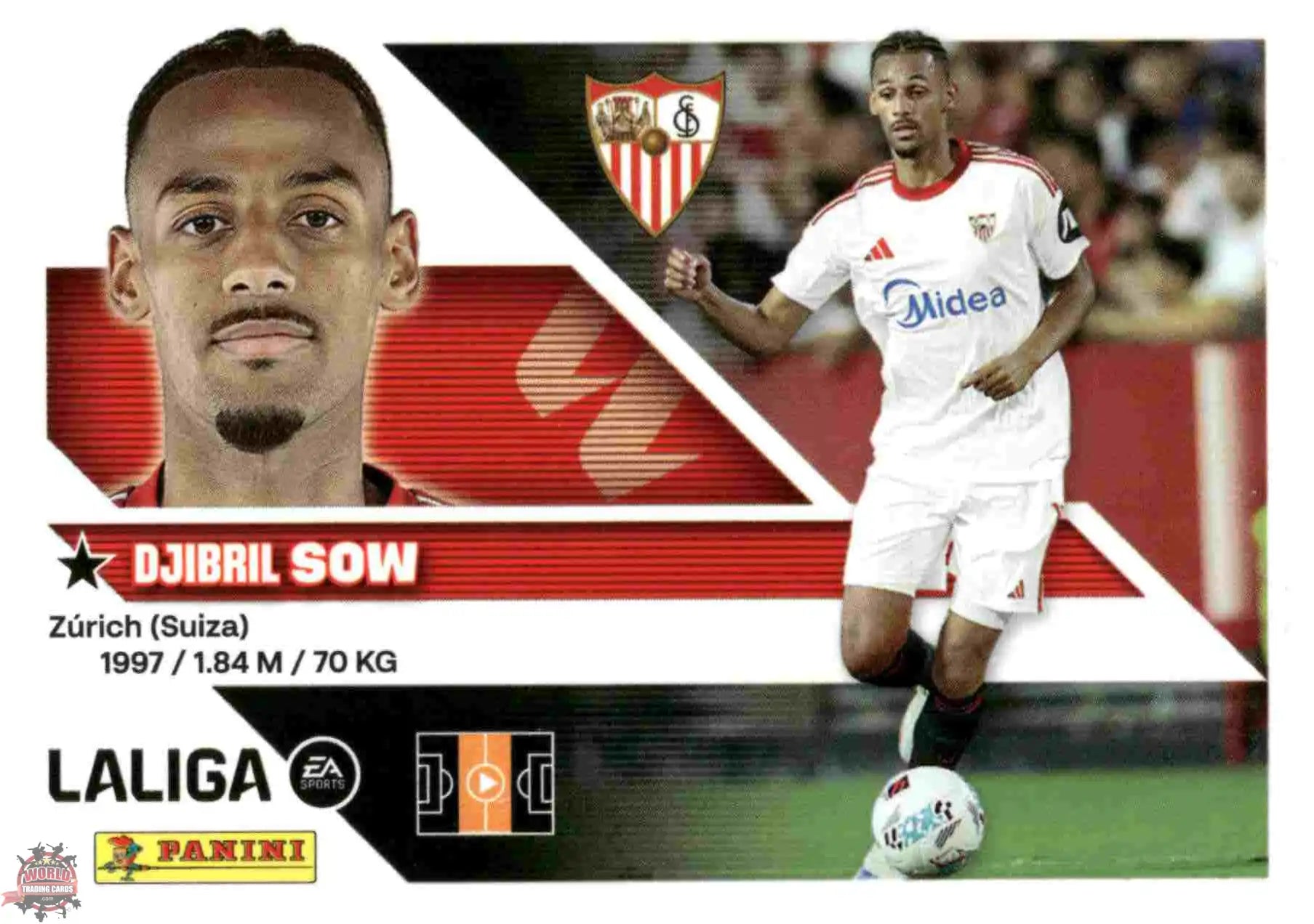 Panini | Liga Este | 2026-2027 | Sevilla FC | Basico | #14 | Sow