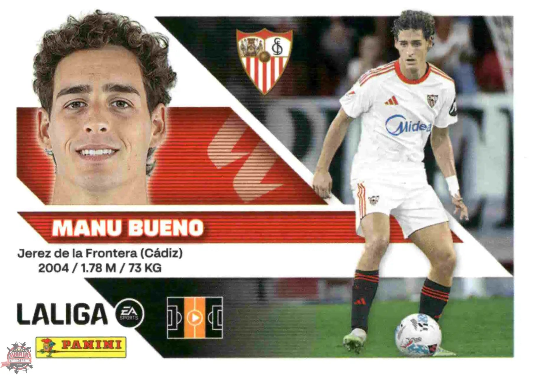 Panini | Liga Este | 2026-2027 | Sevilla FC | Basico | #16 | Manu Bueno