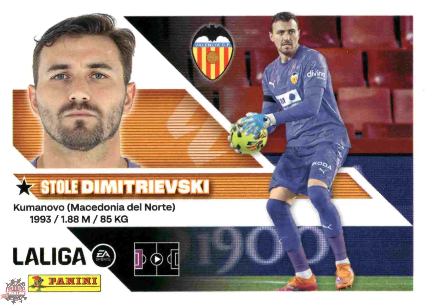 Panini | Liga Este | 2026-2027 | Valencia CF | Basico | #03 | Dimitrievski