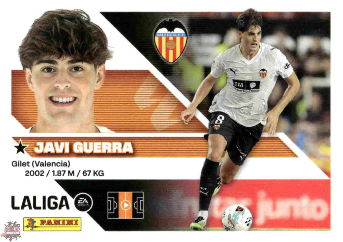 Panini | Liga Este | 2026-2027 | Valencia CF | Basico | #13 | Javi Guerra
