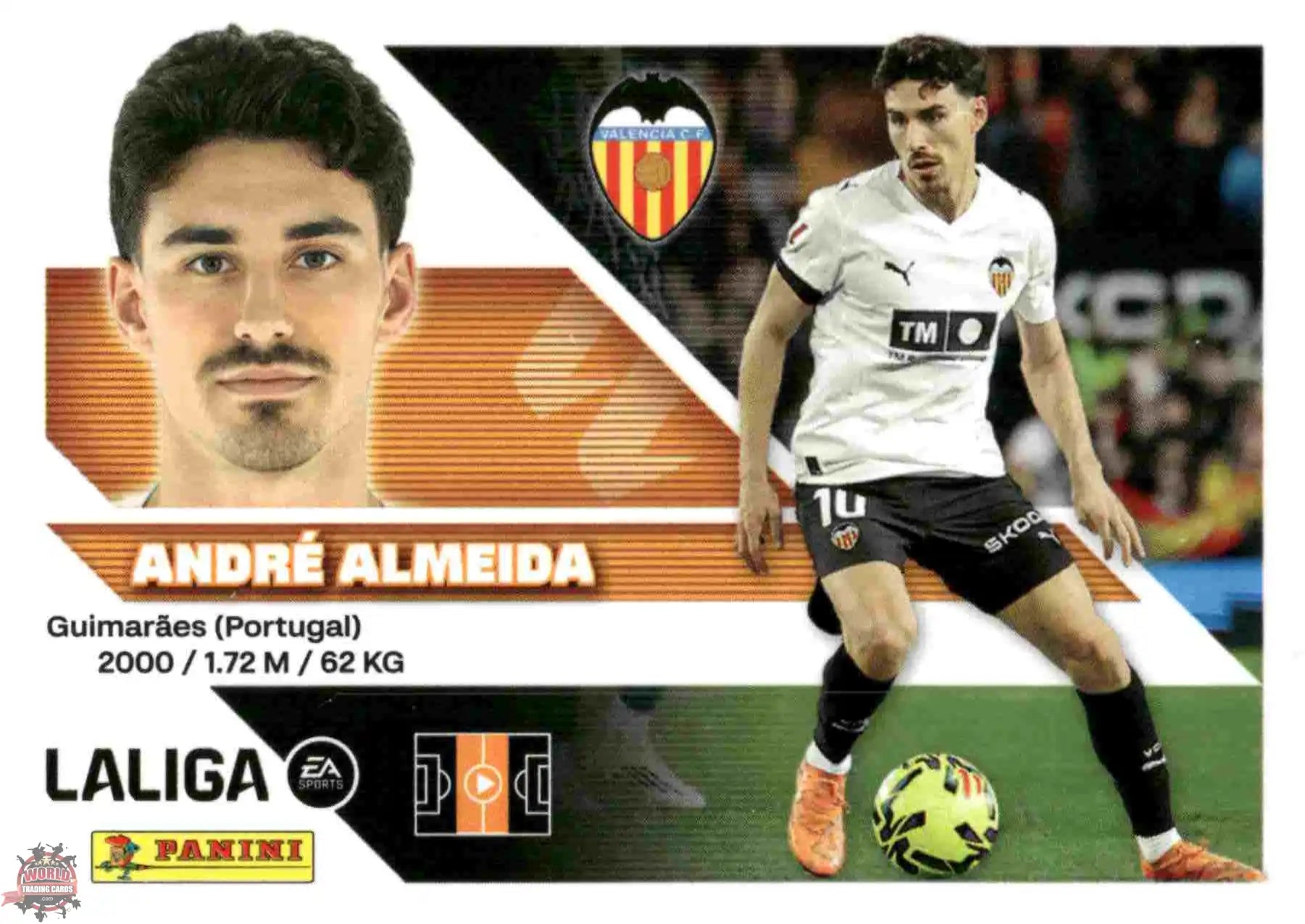 Panini | Liga Este | 2026-2027 | Valencia CF | Basico | #16 | André Almeida