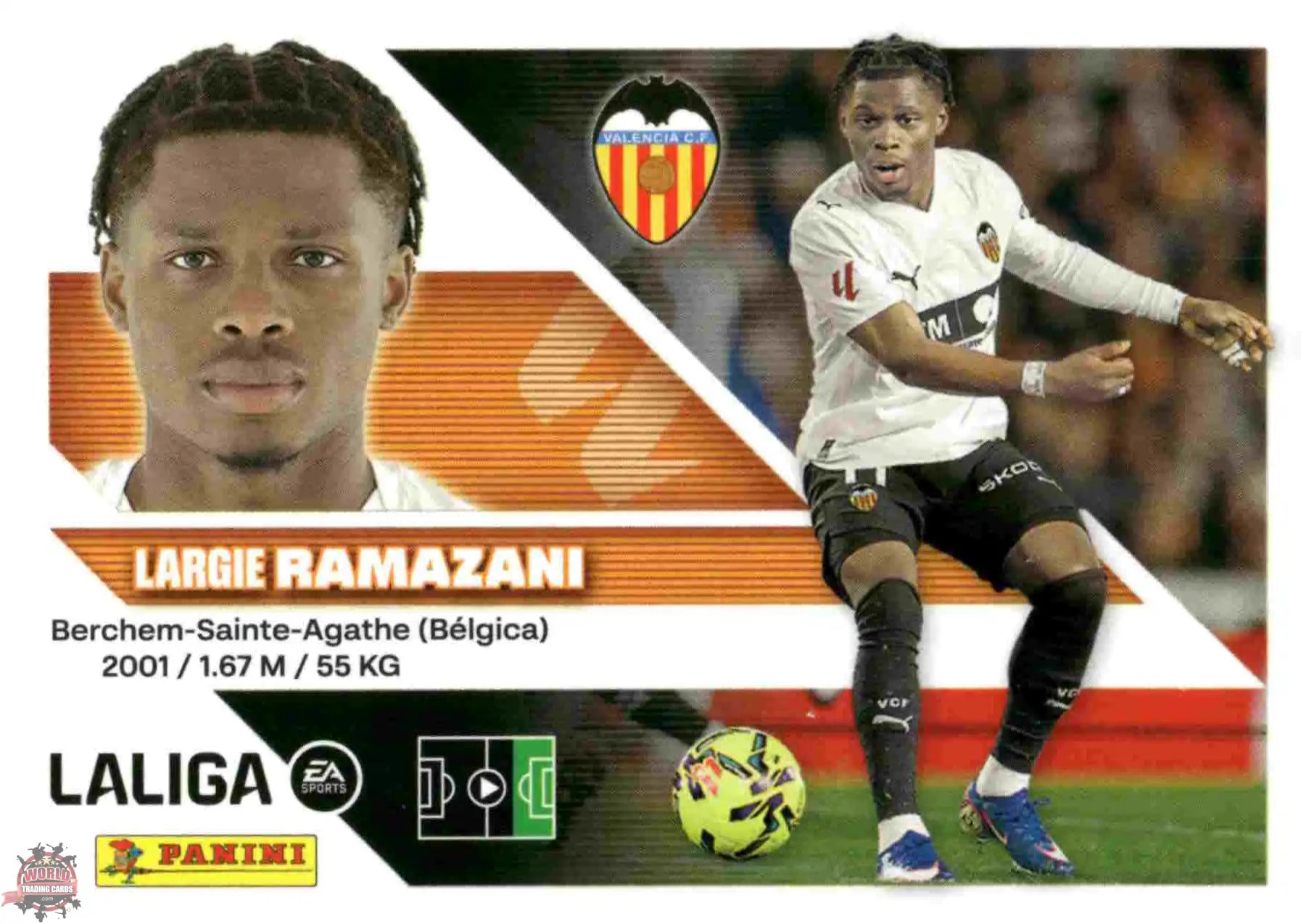 Panini | Liga Este | 2026-2027 | Valencia CF | Basico | #19 | Ramazani