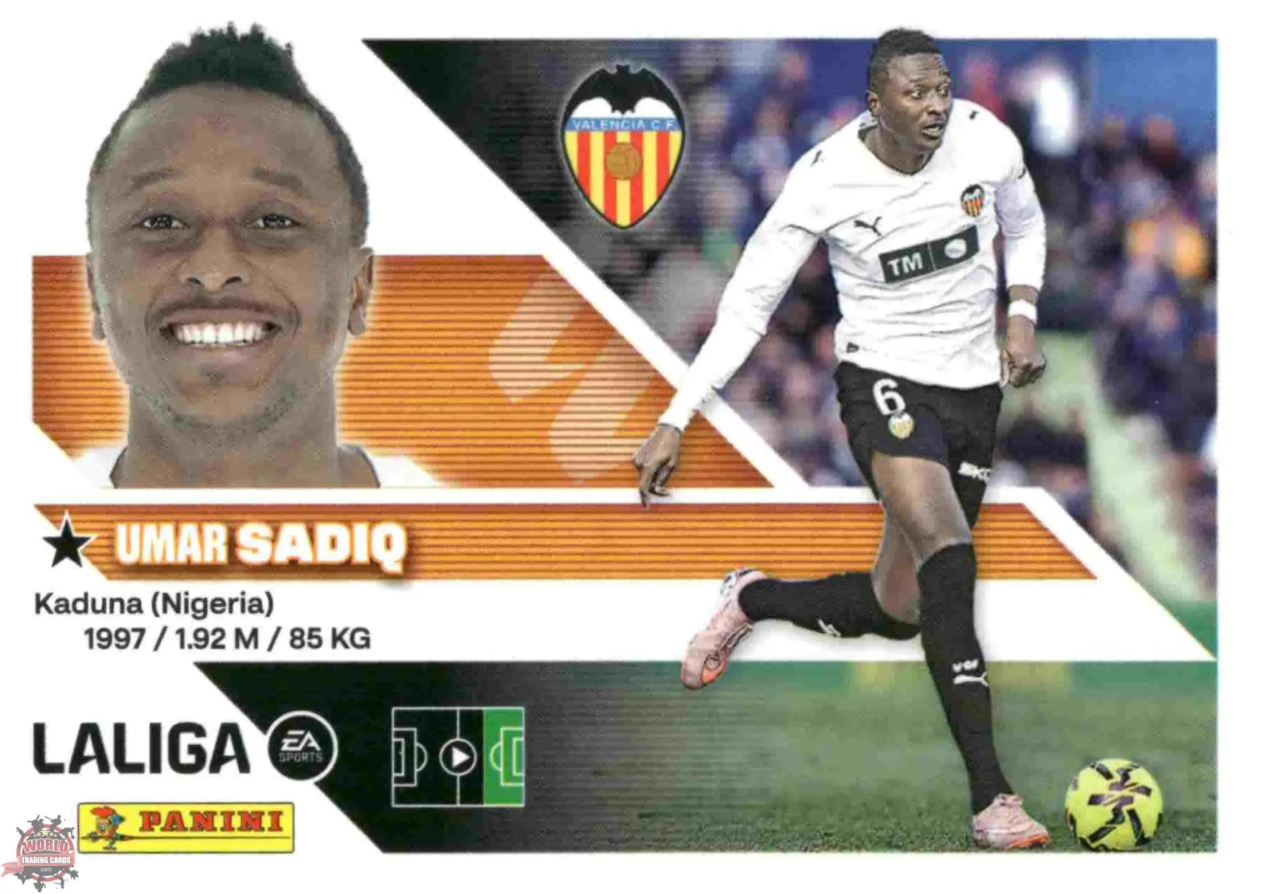 Panini | Liga Este | 2026-2027 | Valencia CF | Basico | #20A | Sadiq