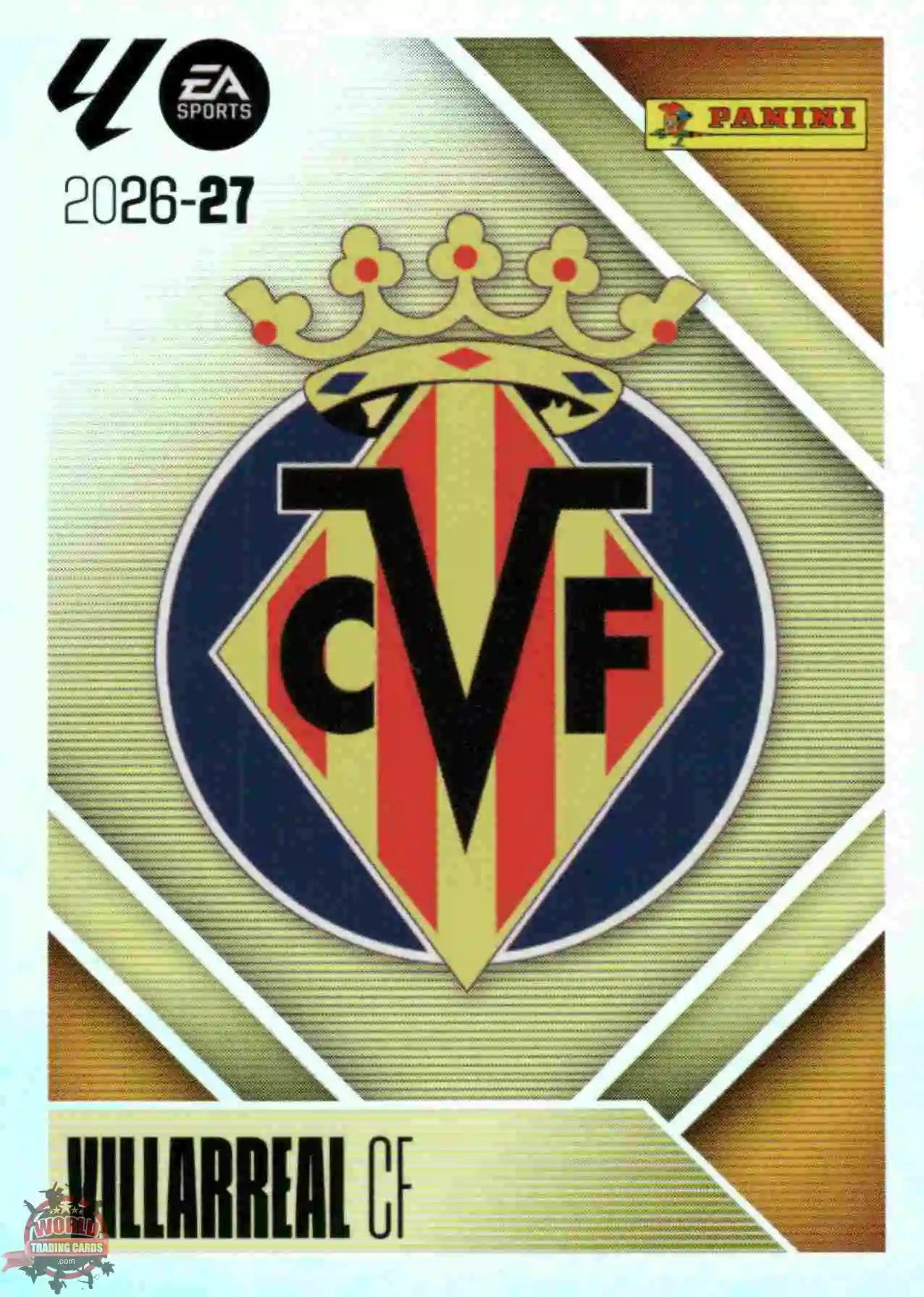 Panini | Liga Este | 2026-2027 | Villarreal CF | Basico | #01 | Escudo
