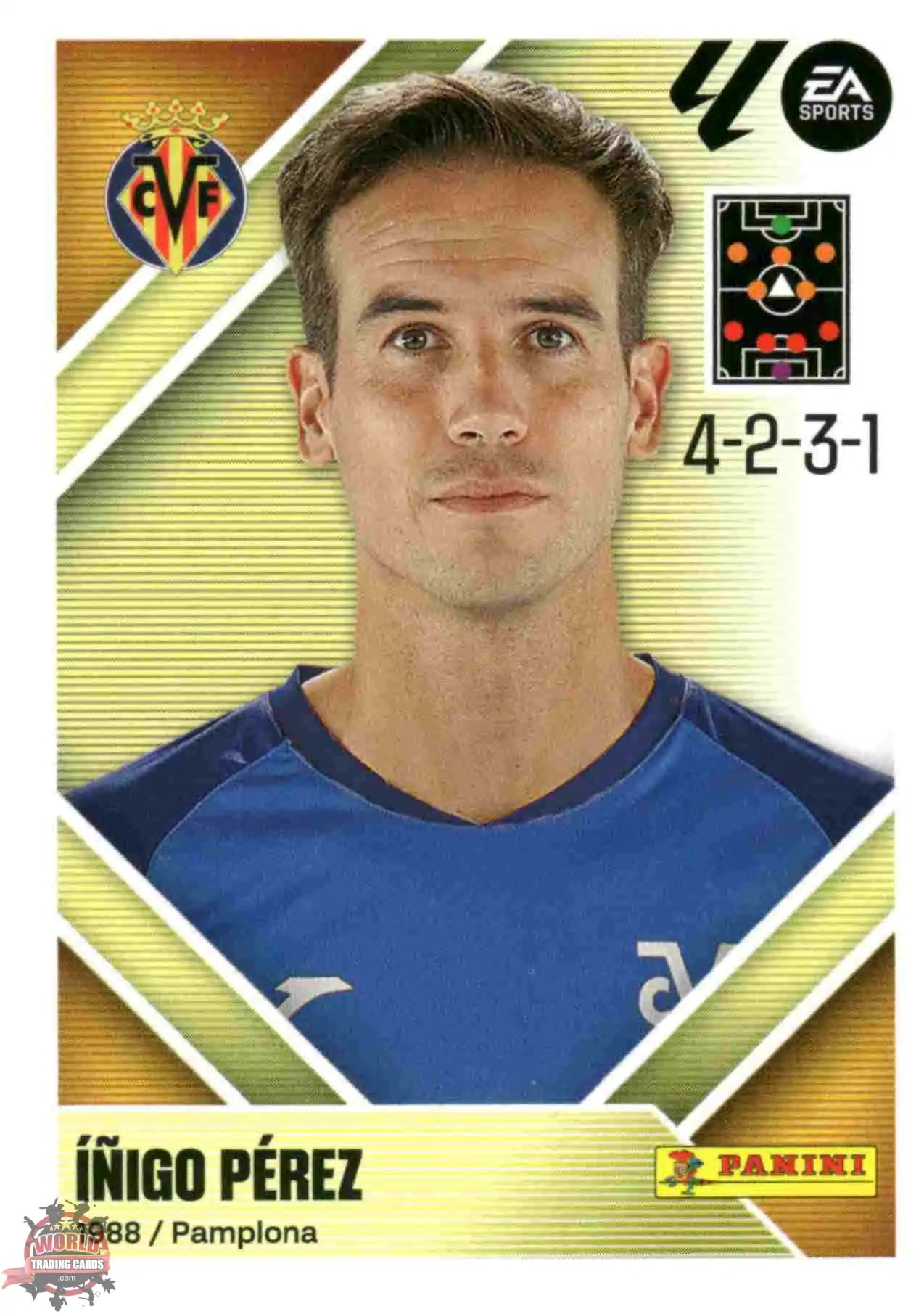 Panini | Liga Este | 2026-2027 | Villarreal CF | Basico | #02 | Íñigo Pérez