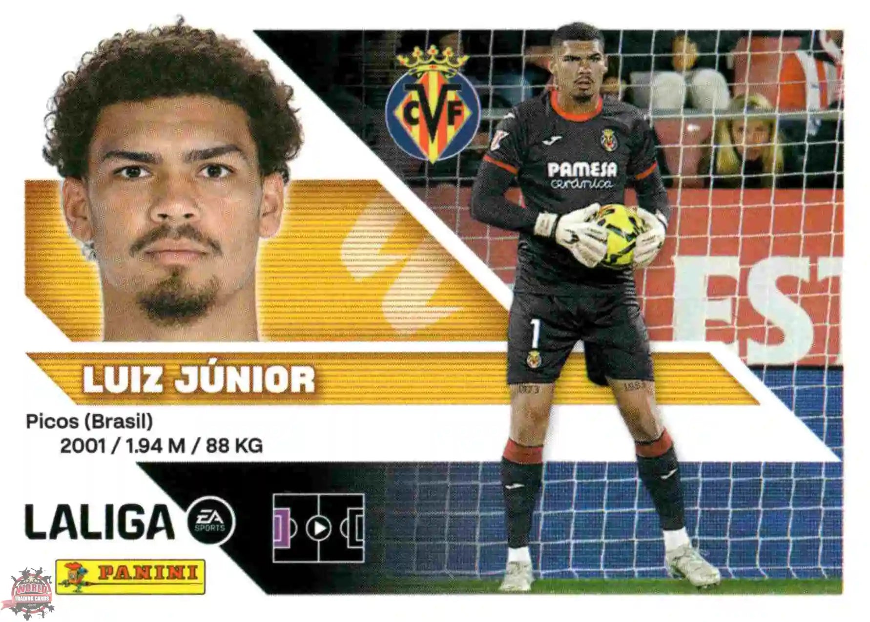 Panini | Liga Este | 2026-2027 | Villarreal CF | Basico | #03 | Luiz Júnior