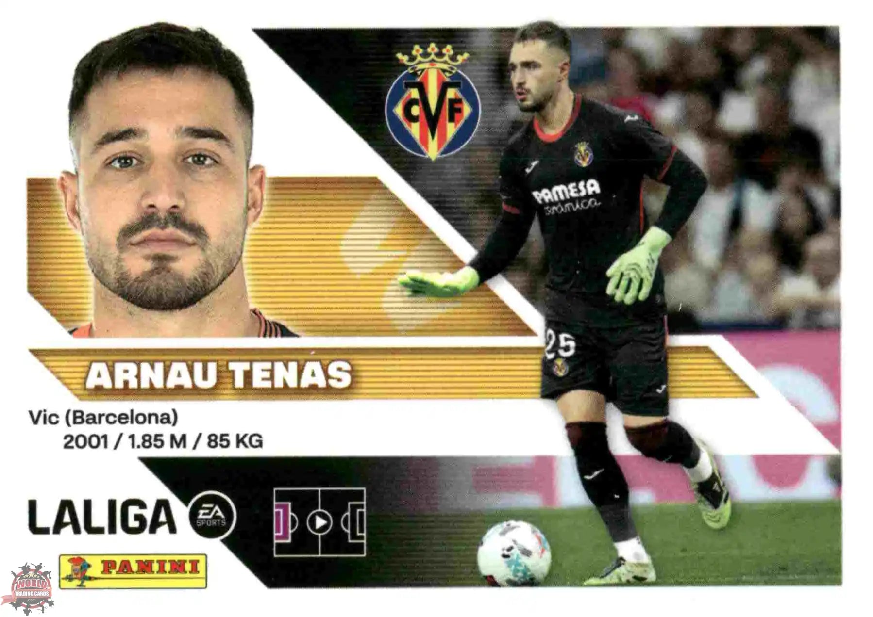 Panini | Liga Este | 2026-2027 | Villarreal CF | Basico | #04 | Arnau Tenas