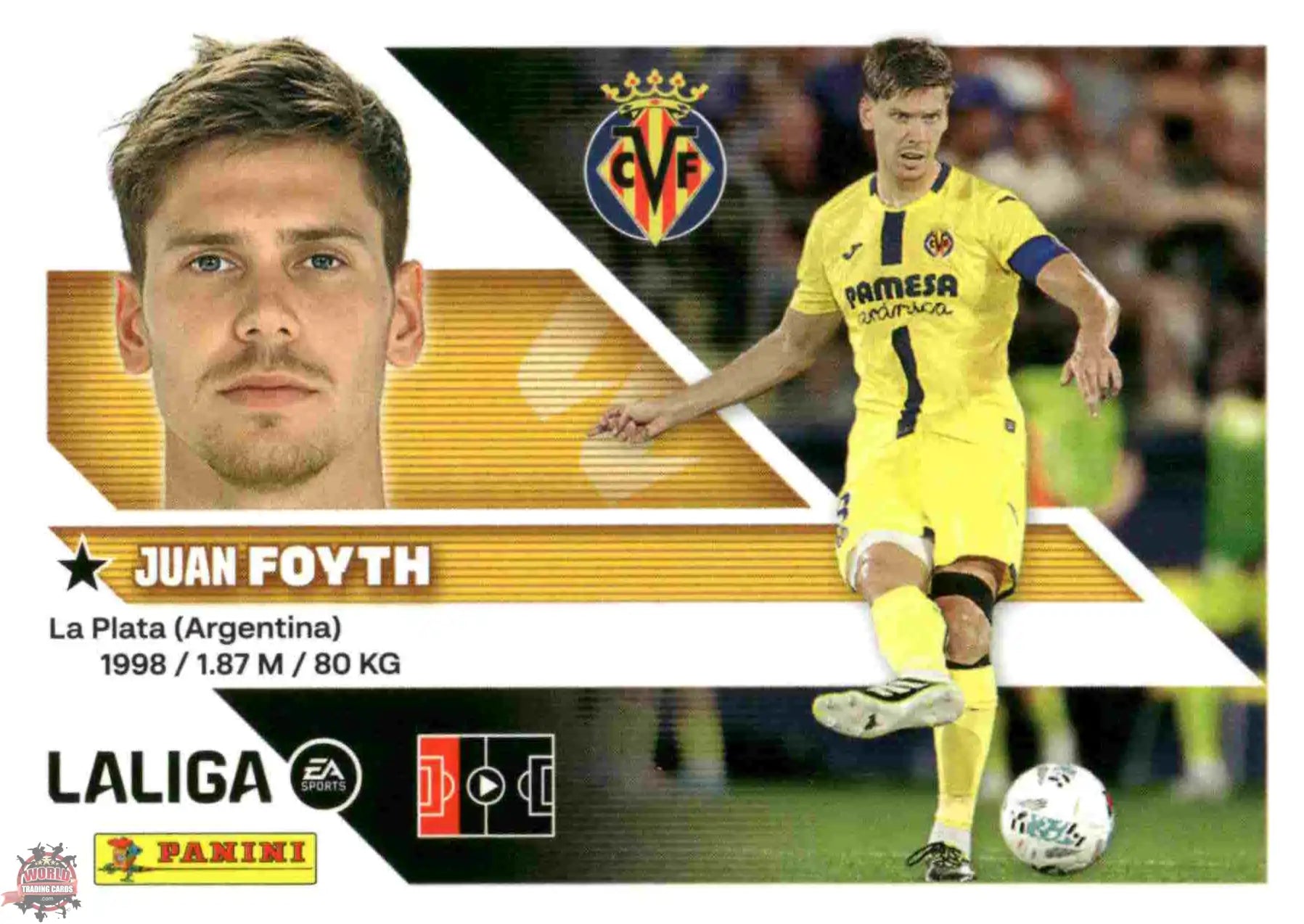 Panini | Liga Este | 2026-2027 | Villarreal CF | Basico | #07A | Foyth
