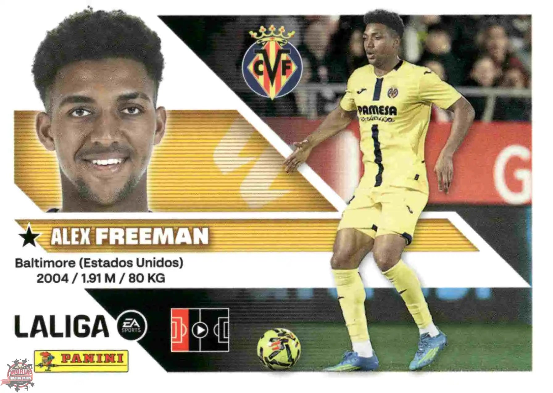 Panini | Liga Este | 2026-2027 | Villarreal CF | Basico | #07B | Freeman