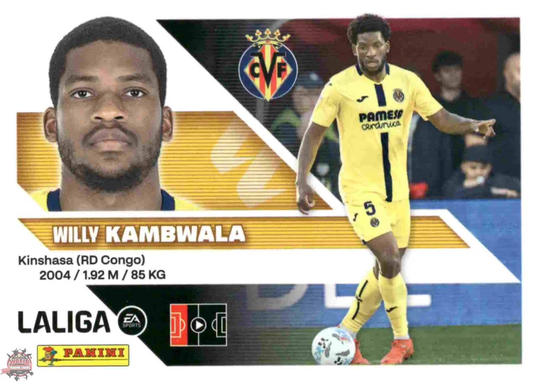 Panini | Liga Este | 2026-2027 | Villarreal CF | Basico | #08A | Kambwala