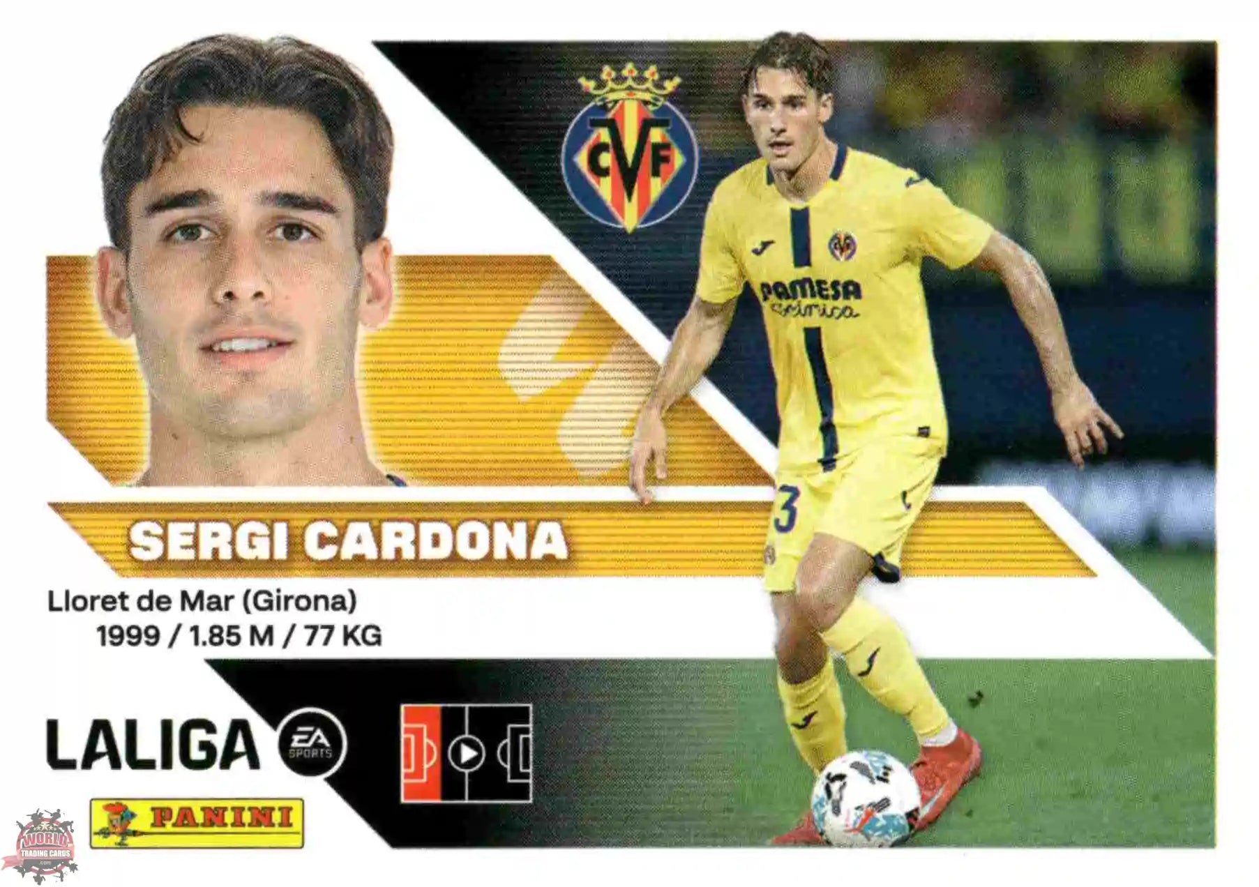 Panini | Liga Este | 2026-2027 | Villarreal CF | Basico | #10 | Sergi Cardona