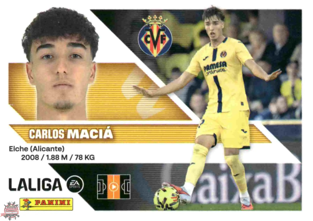 Panini | Liga Este | 2026-2027 | Villarreal CF | Basico | #13 | Maciá