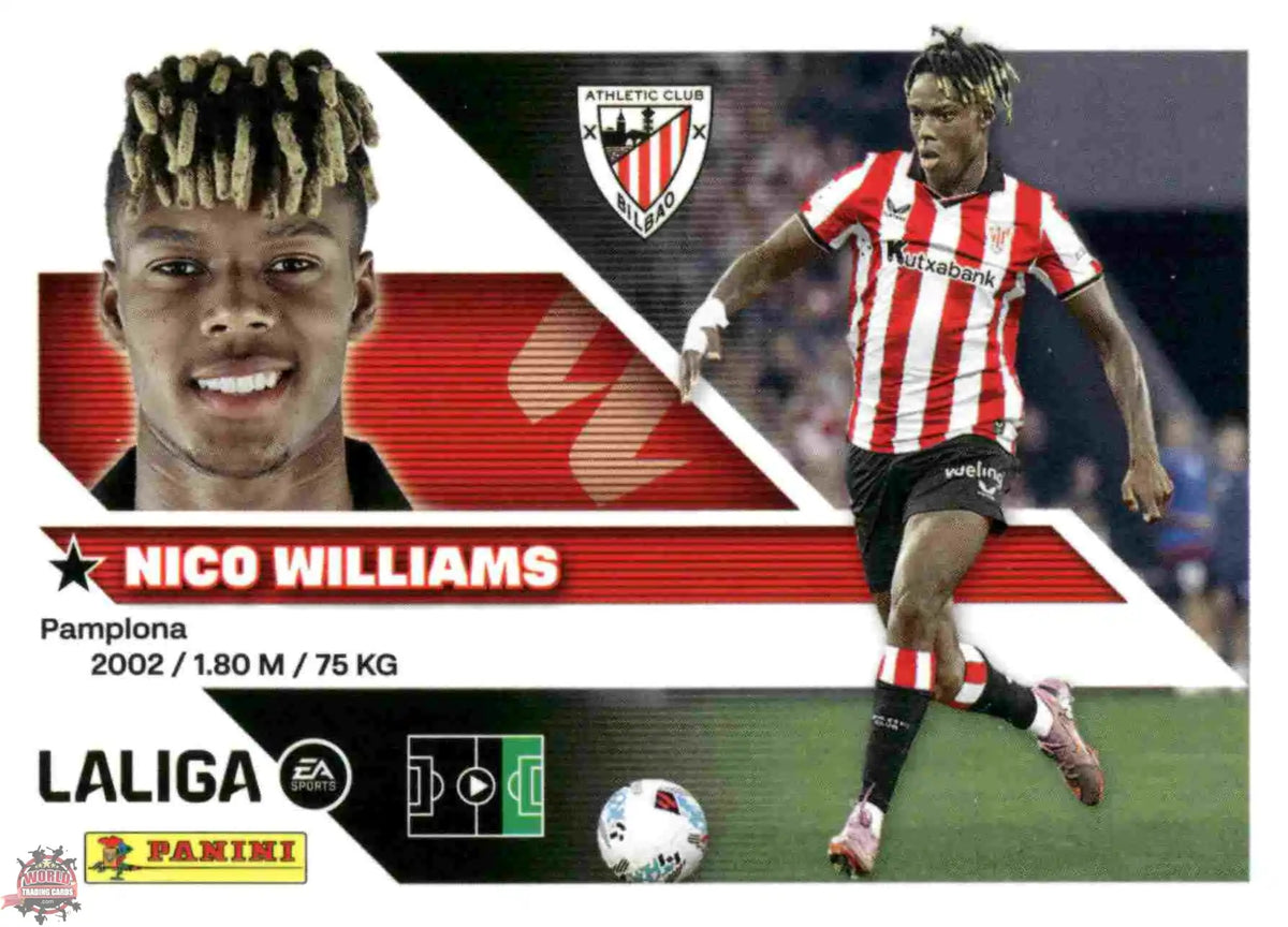 Panini | Liga Este | 2026-2027 | Athletic Club de Bilbao | Basico | #18 | Nico Williams