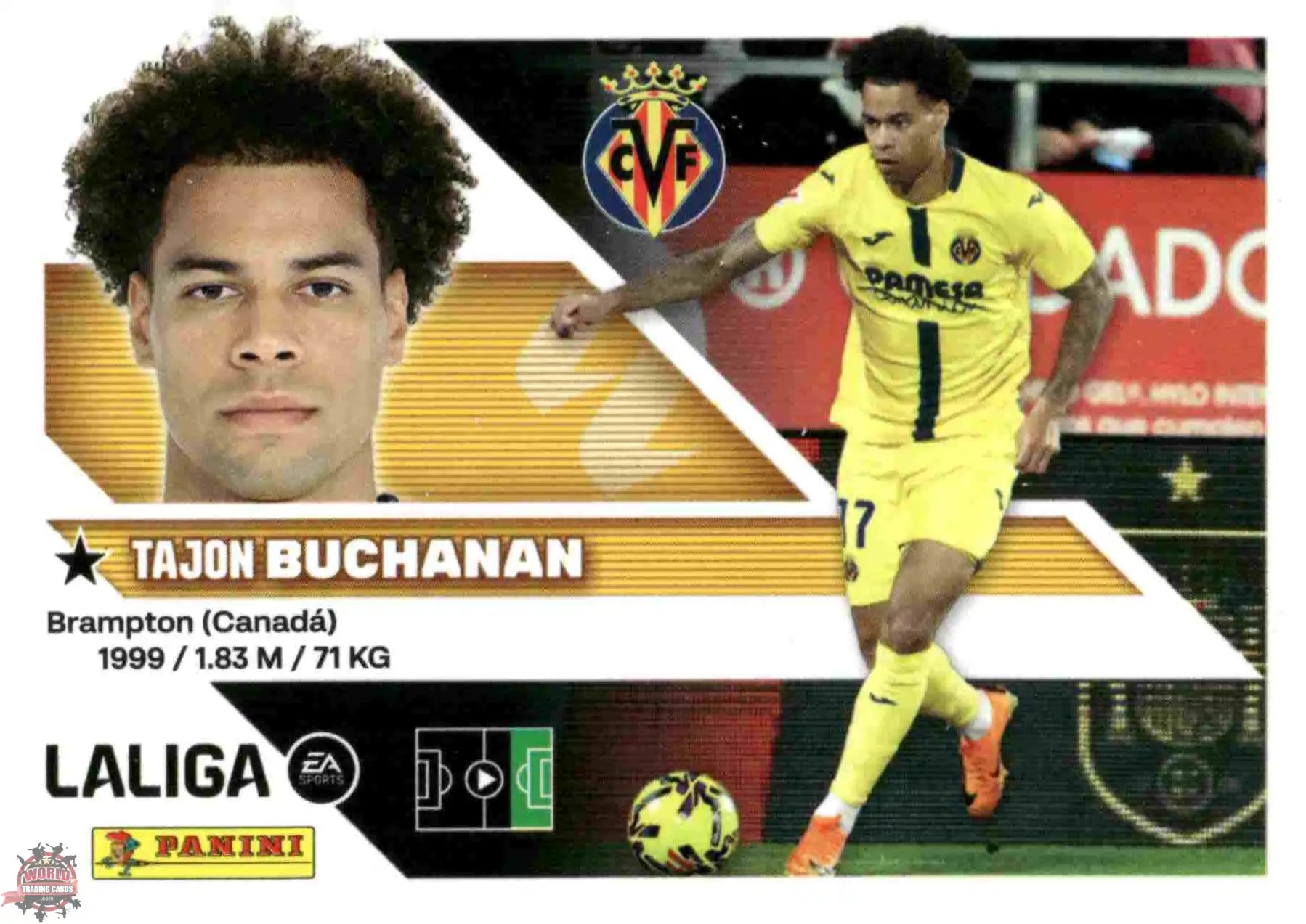 Panini | Liga Este | 2026-2027 | Villarreal CF | Basico | #15 | Buchanan