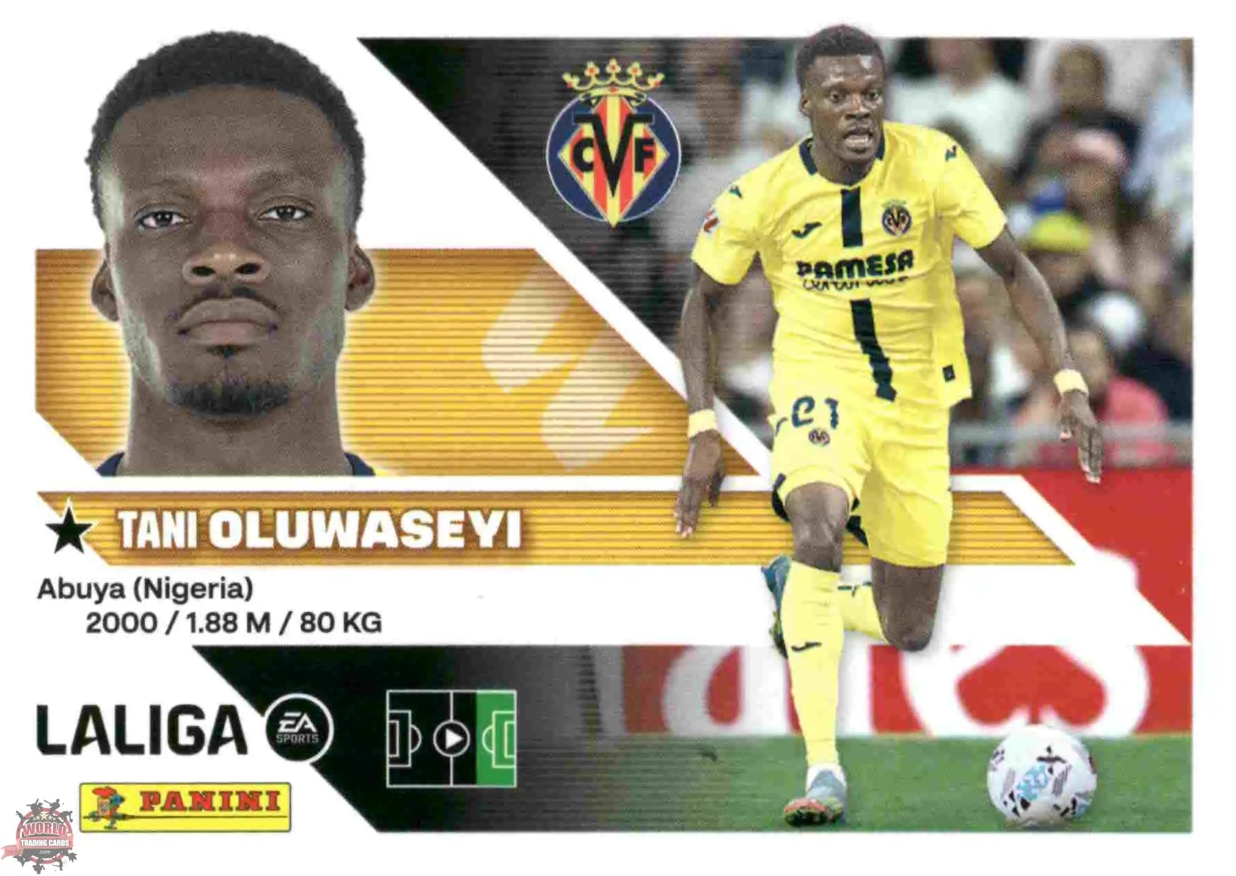 Panini | Liga Este | 2026-2027 | Villarreal CF | Basico | #16 | Oluwaseyi
