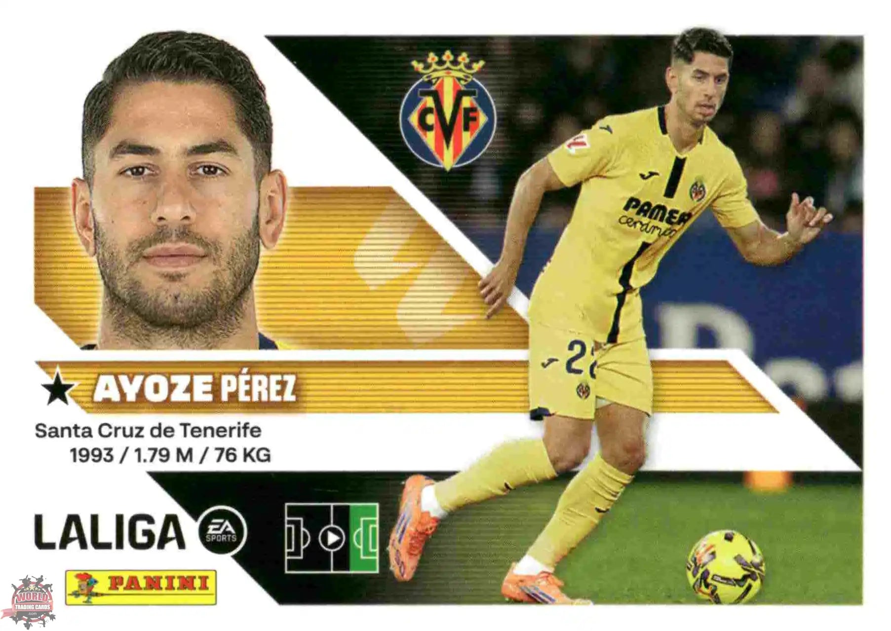 Panini | Liga Este | 2026-2027 | Villarreal CF | Basico | #17 | Ayoze