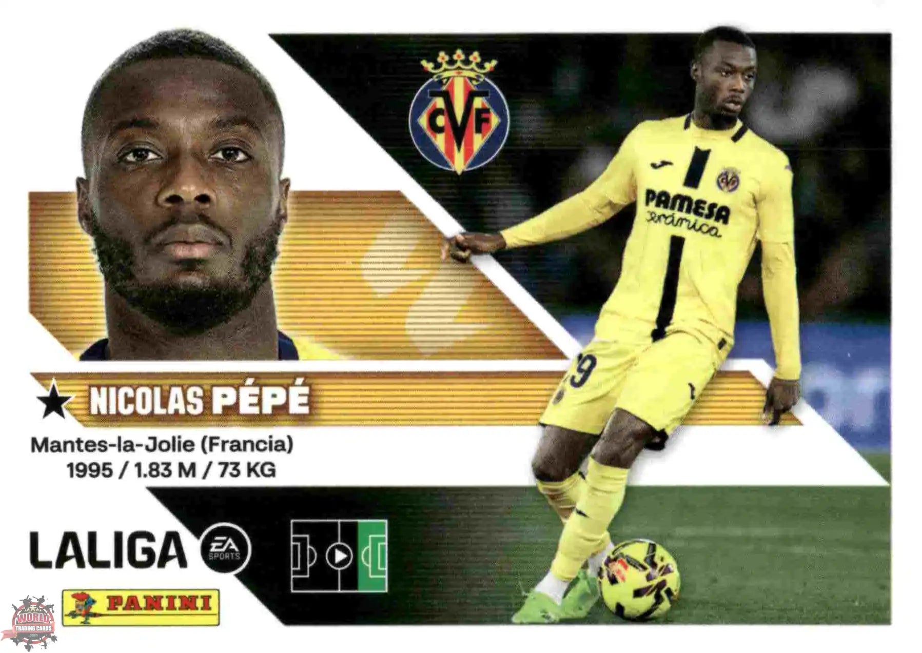 Panini | Liga Este | 2026-2027 | Villarreal CF | Basico | #18 | Pépé