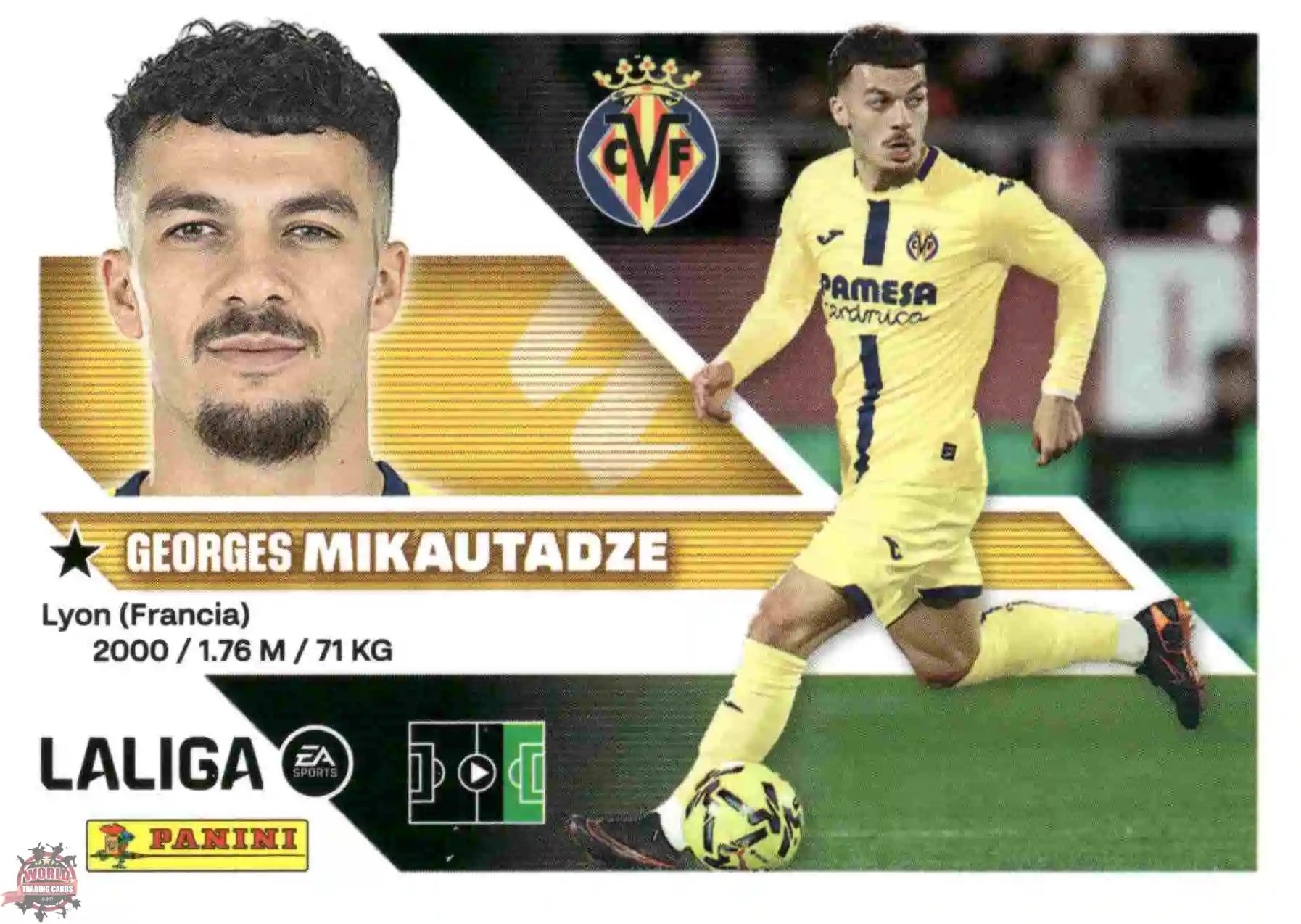 Panini | Liga Este | 2026-2027 | Villarreal CF | Basico | #19 | Mikautadze