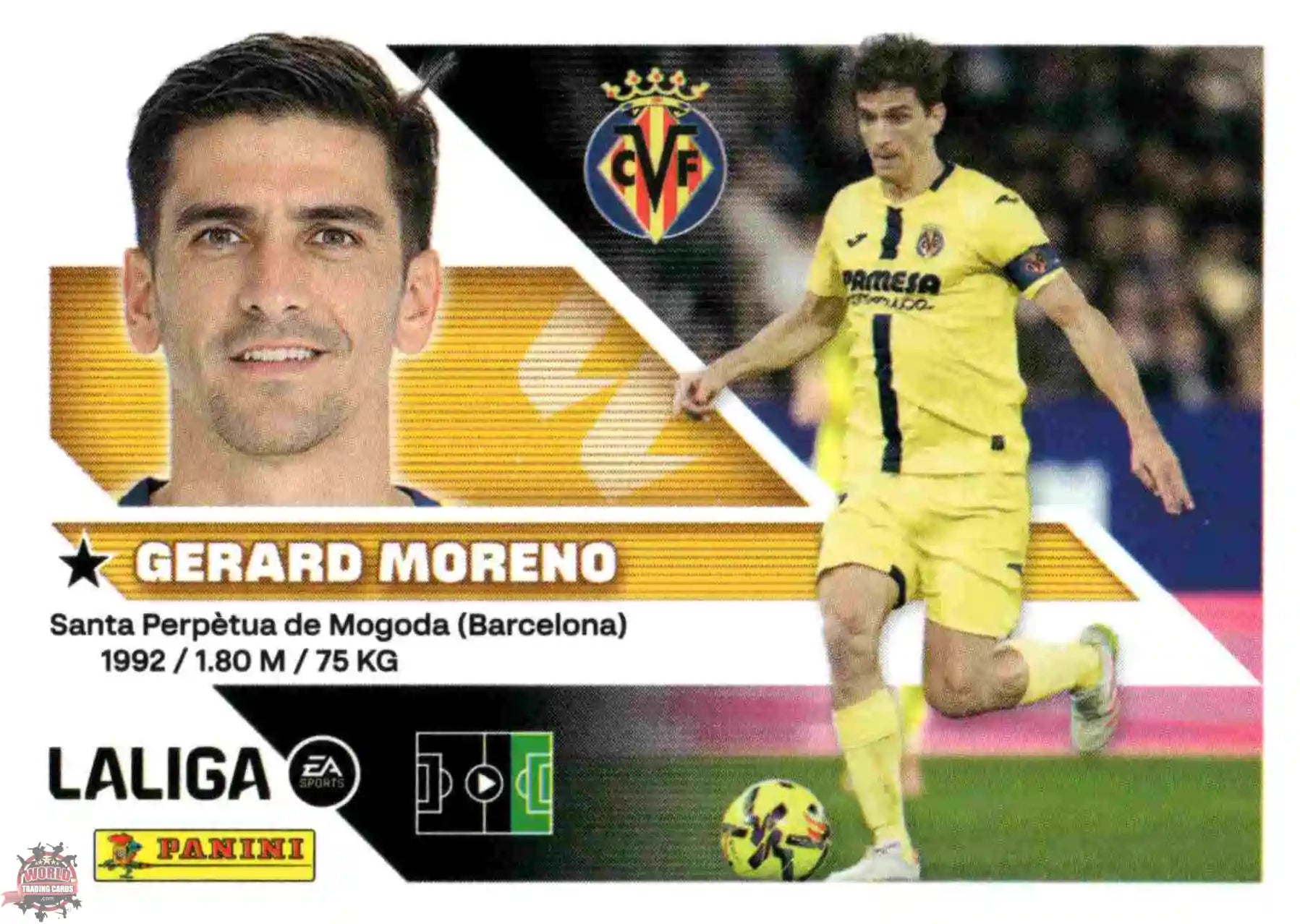 Panini | Liga Este | 2026-2027 | Villarreal CF | Basico | #20 | Gerard Moreno