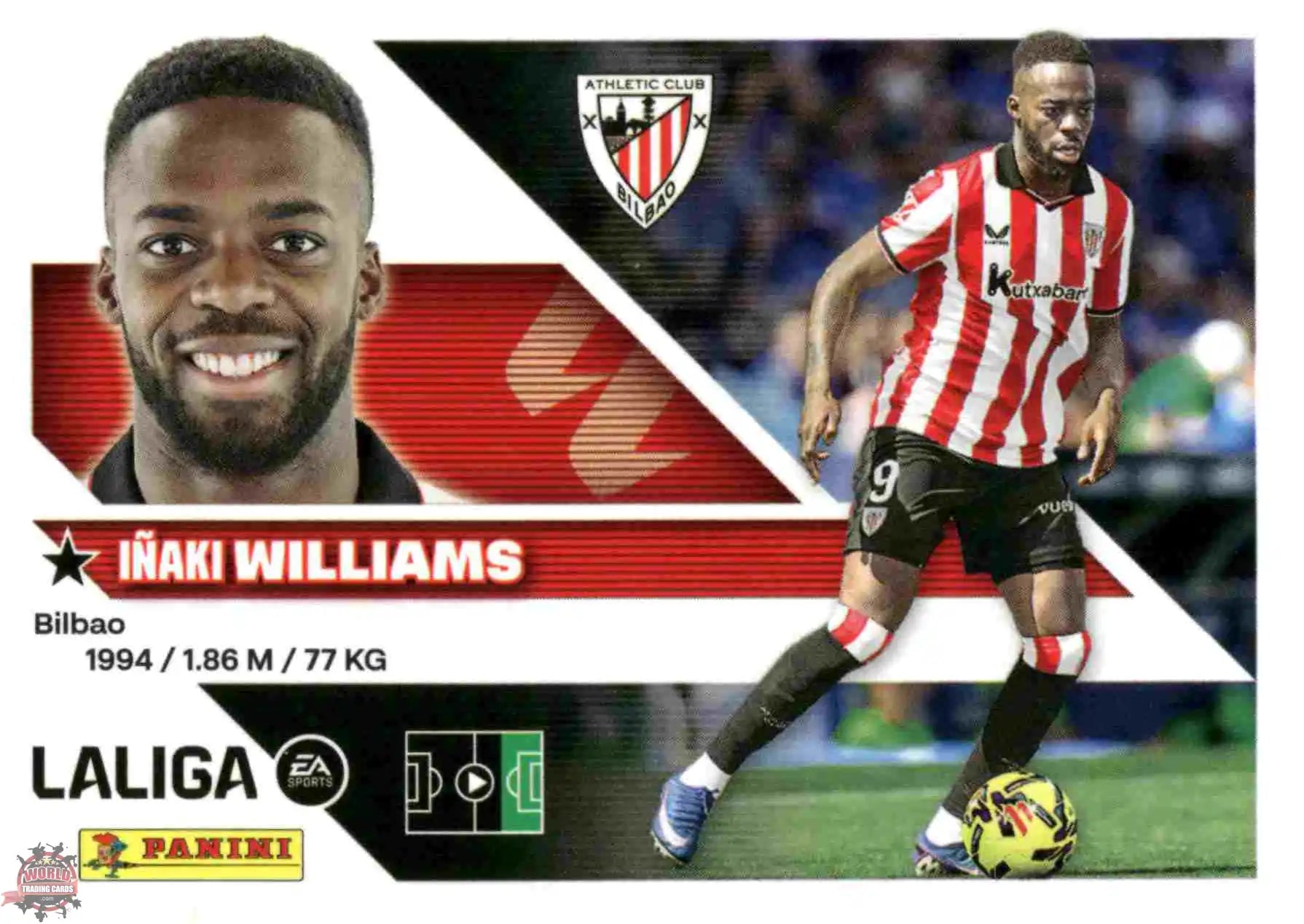 Panini | Liga Este | 2026-2027 | Athletic Club de Bilbao | Basico | #19 | Williams