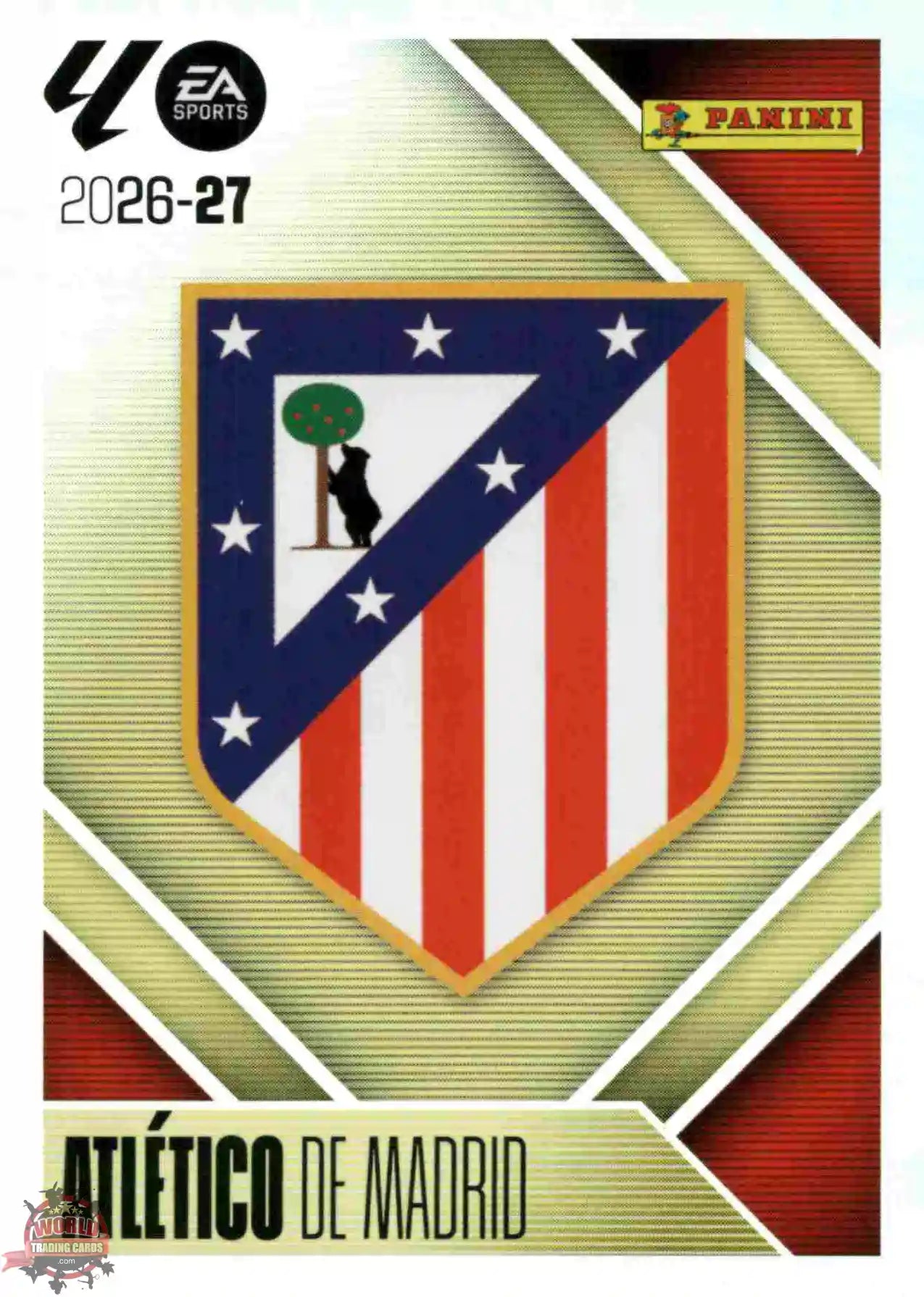 Panini | Liga Este | 2026-2027 | Atlético de Madrid | Basico | #01 | Escudo