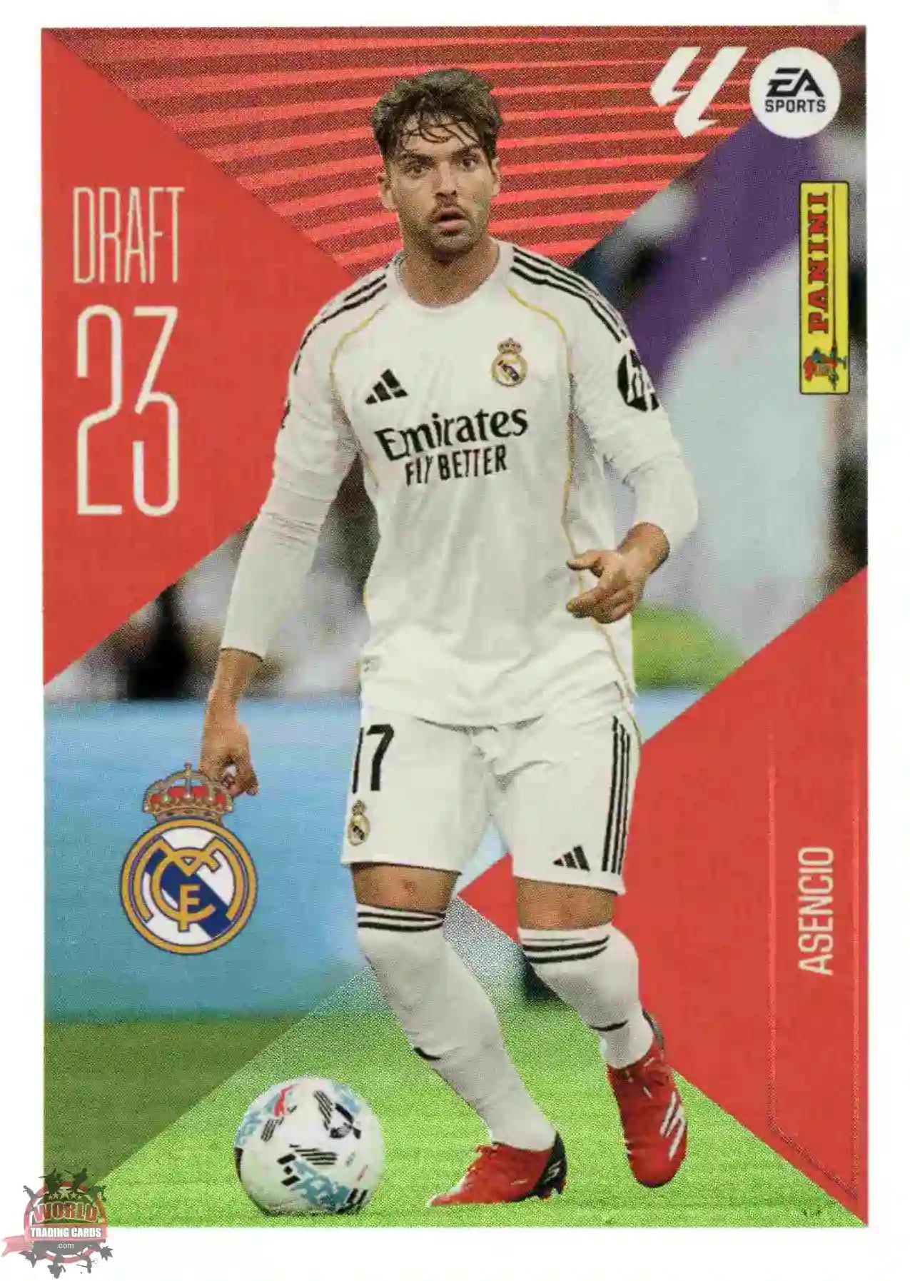 Panini | Liga Este | 2026-2027 | Real Madrid CF | Draft 23 | #01 | Asencio