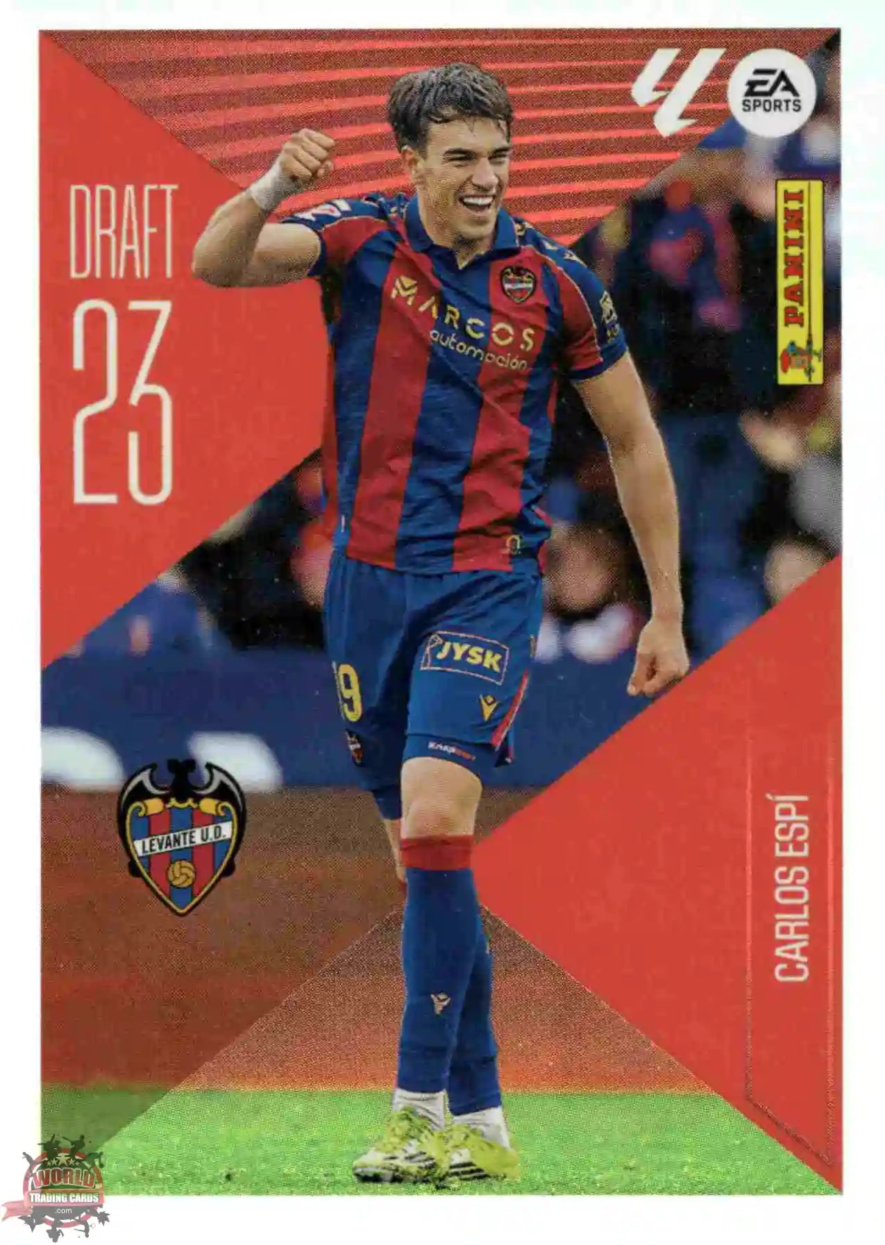 Panini | Liga Este | 2026-2027 | Levante UD | Draft 23 | #04 | Carlos Espí - Rookie