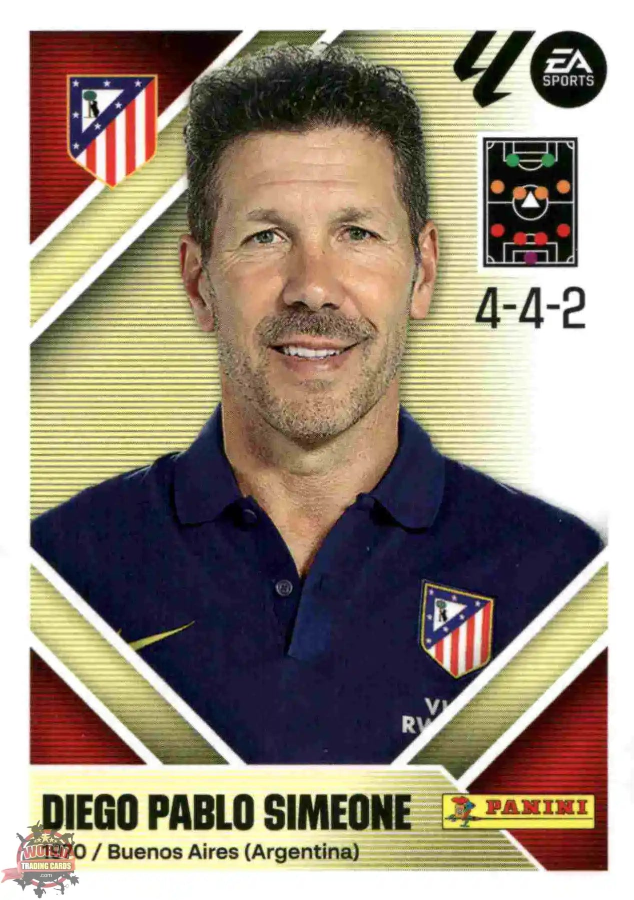 Panini | Liga Este | 2026-2027 | Atlético de Madrid | Basico | #02 | Diego Simeone