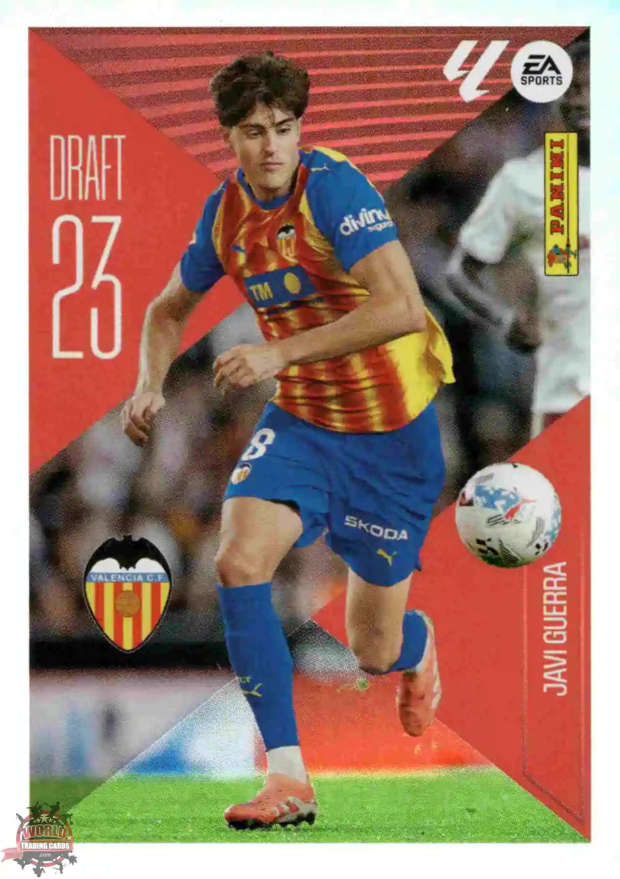 Panini | Liga Este | 2026-2027 | Valencia CF | Draft 23 | #12 | Javi Guerra