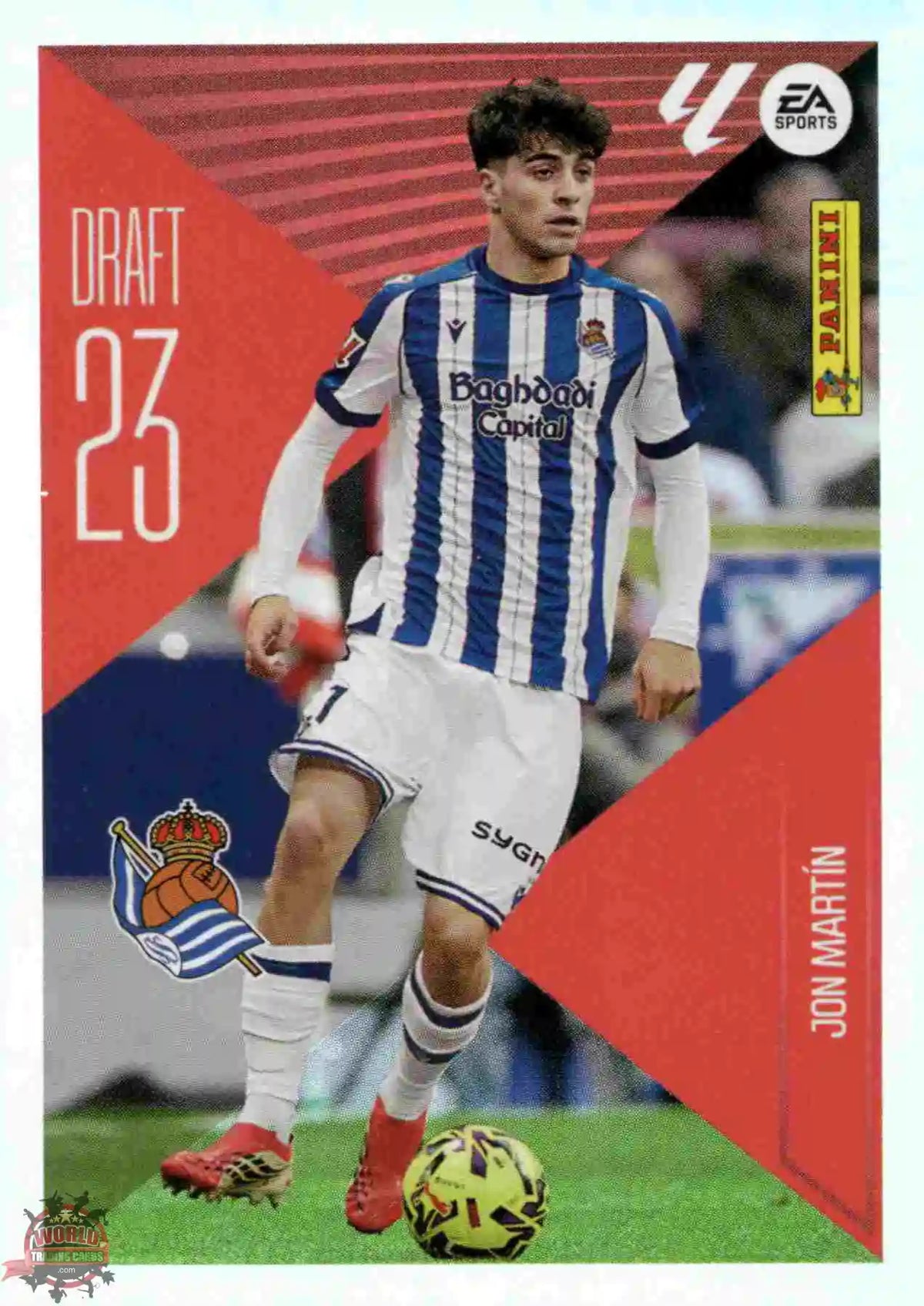 Panini | Liga Este | 2026-2027 | Real Sociedad | Draft 23 | #13 | Jon Martín