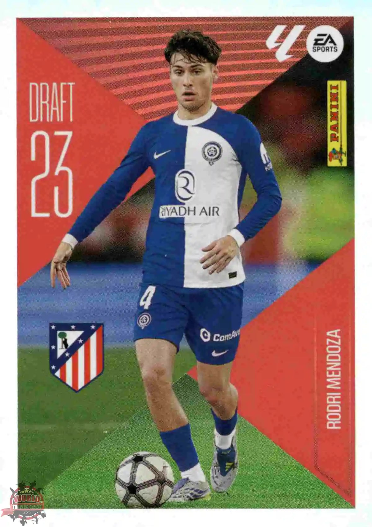Panini | Liga Este | 2026-2027 | Atlético de Madrid | Draft 23 | #21 | Rodri Mendoza - Rookie