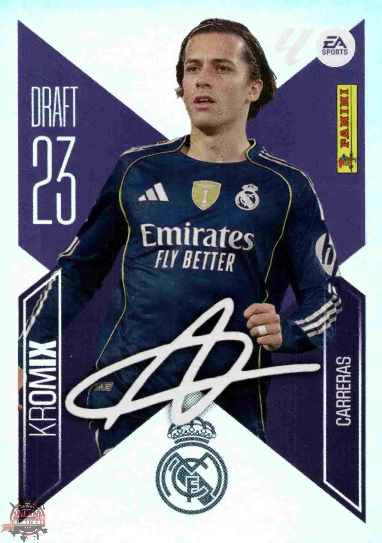 Panini | Liga Este | 2026-2027 | Real Madrid CF | Draft 23 Kromix | #K05 | Carreras