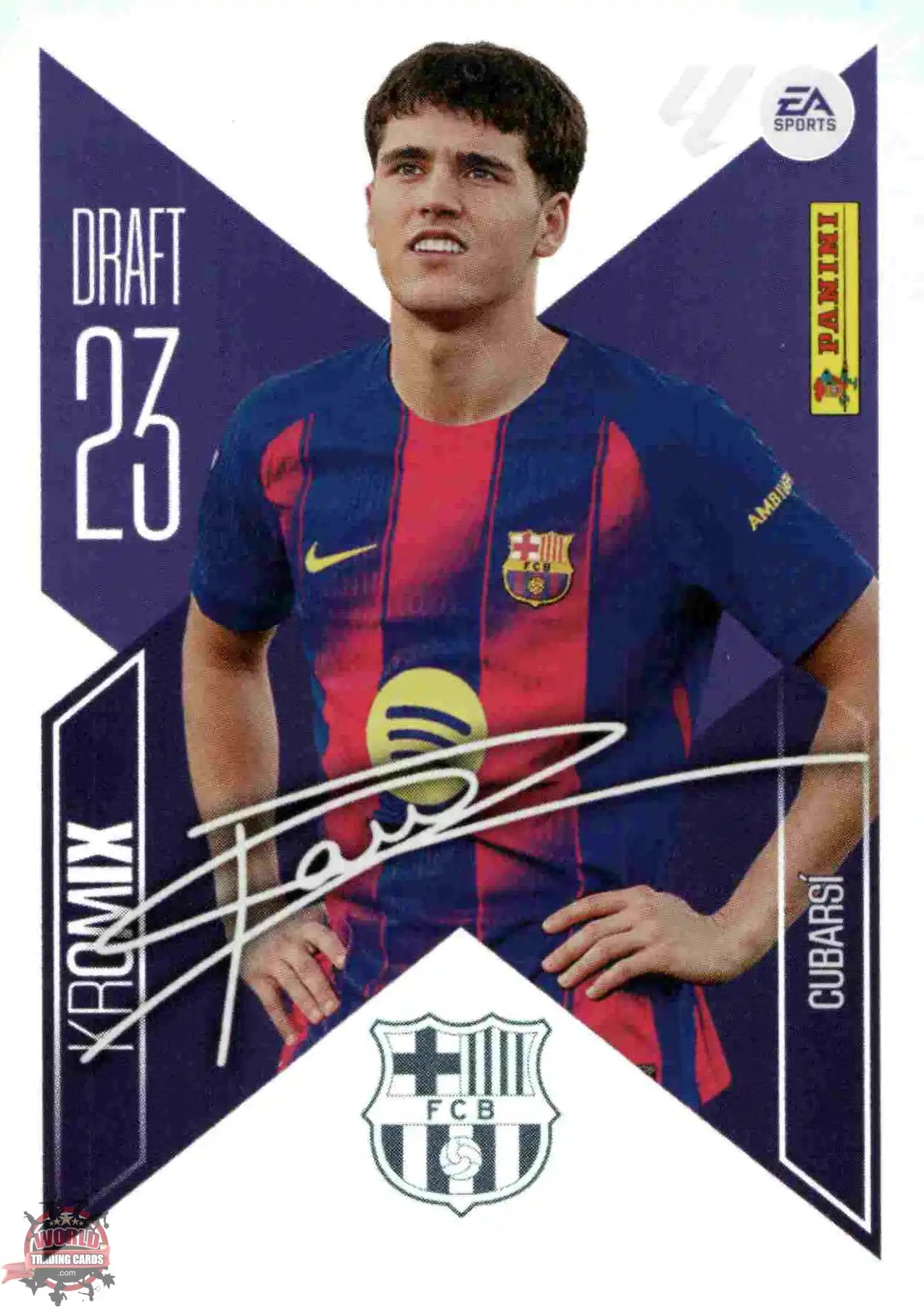 Panini | Liga Este | 2026-2027 | FC Barcelona | Draft 23 Kromix | #K06 | Cubarsí